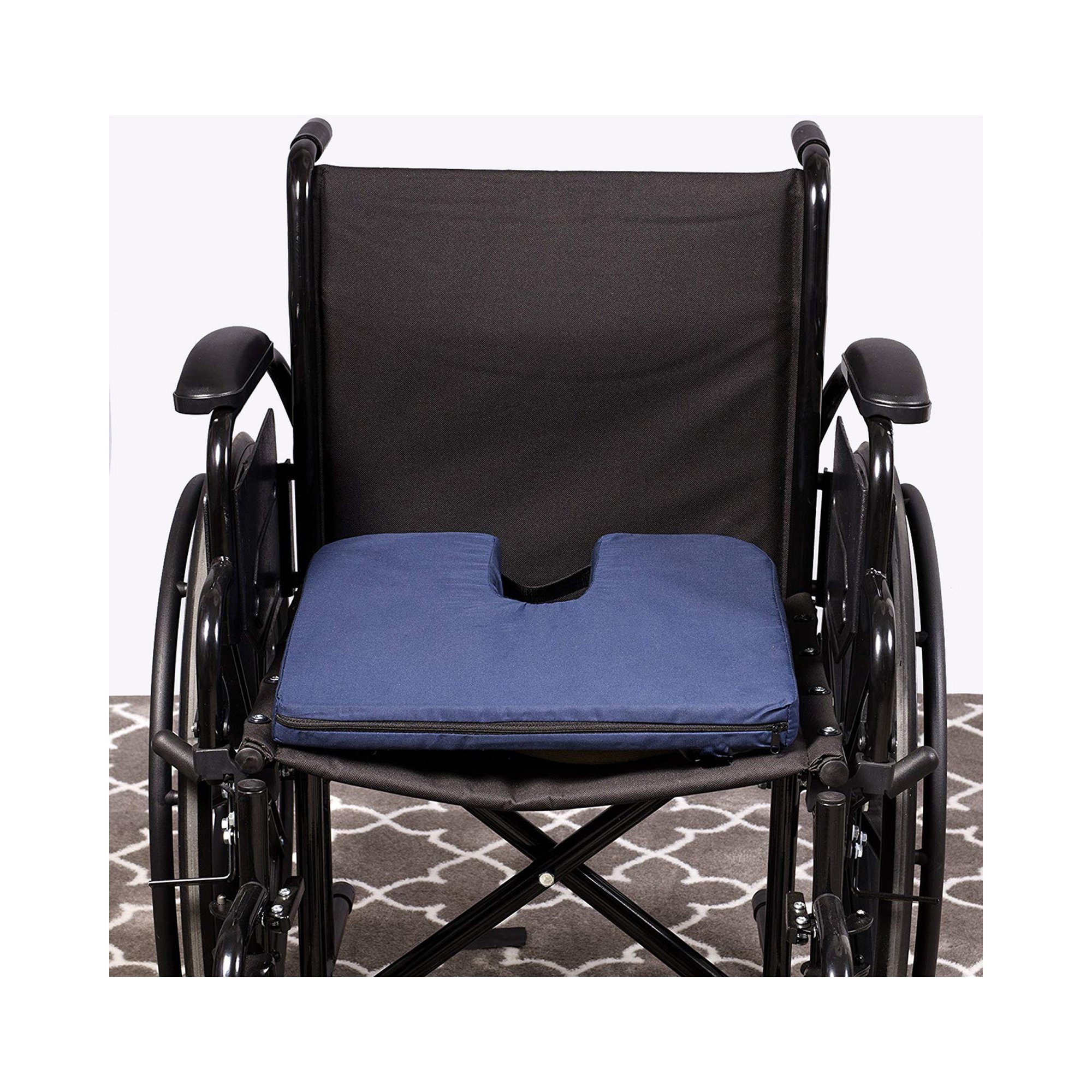 DMI® Coccyx Seat Cushion, Navy - Image 2