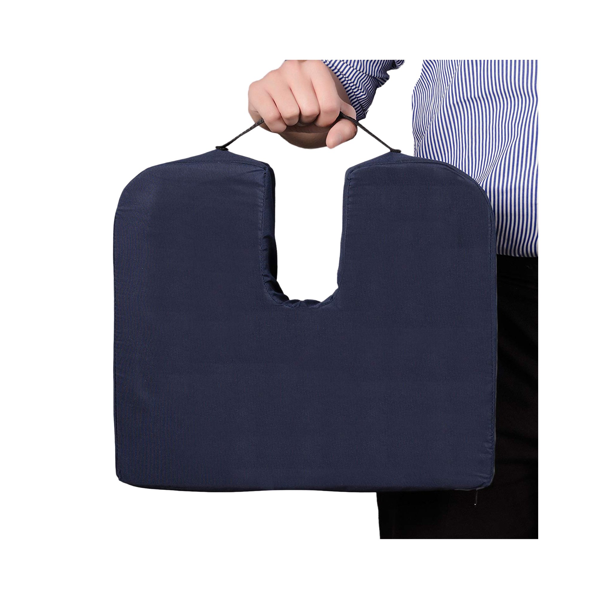 DMI® Coccyx Seat Cushion, Navy - Image 3