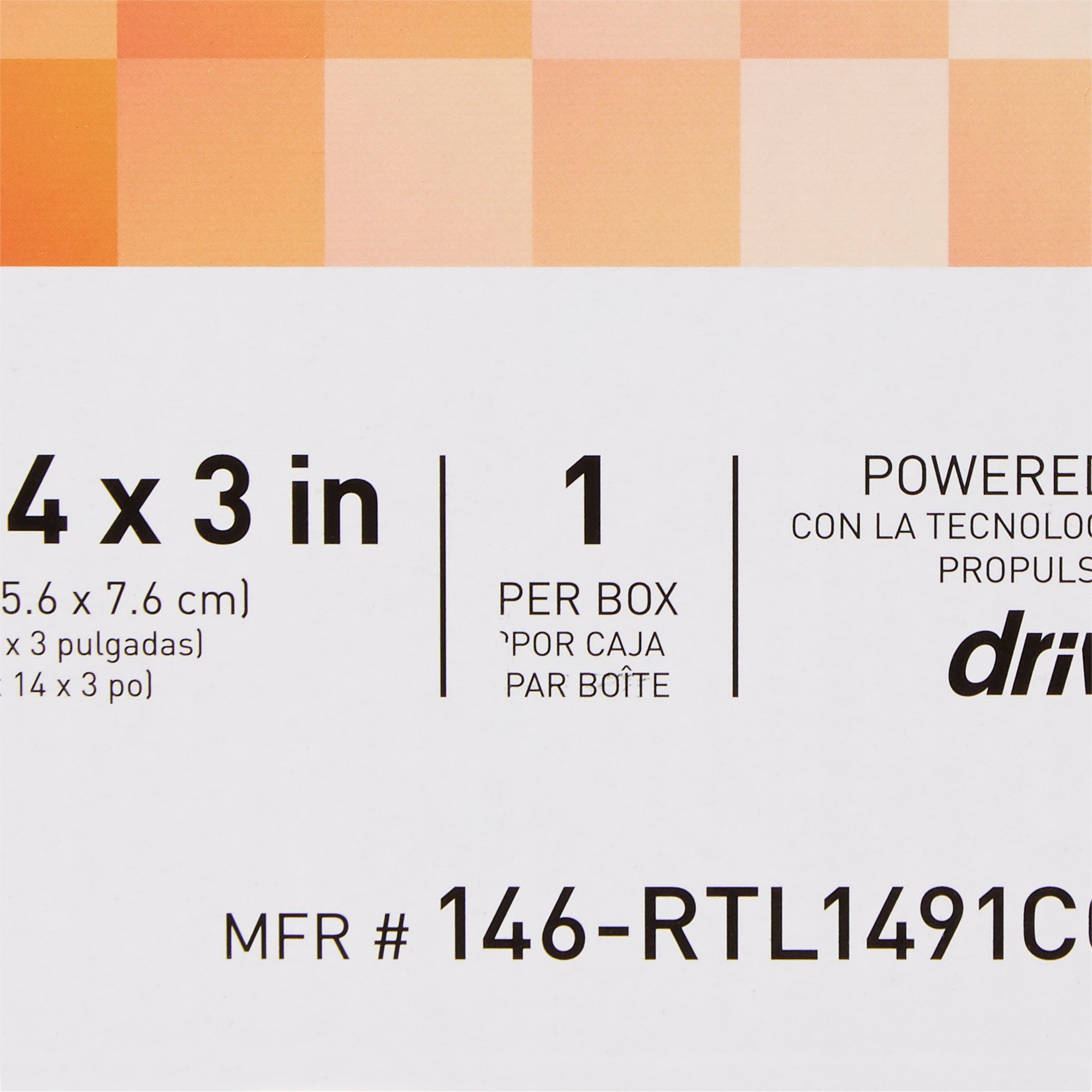 McKesson Compressed Coccyx Cushion, 18 x 14 x 3 Inch - Image 4