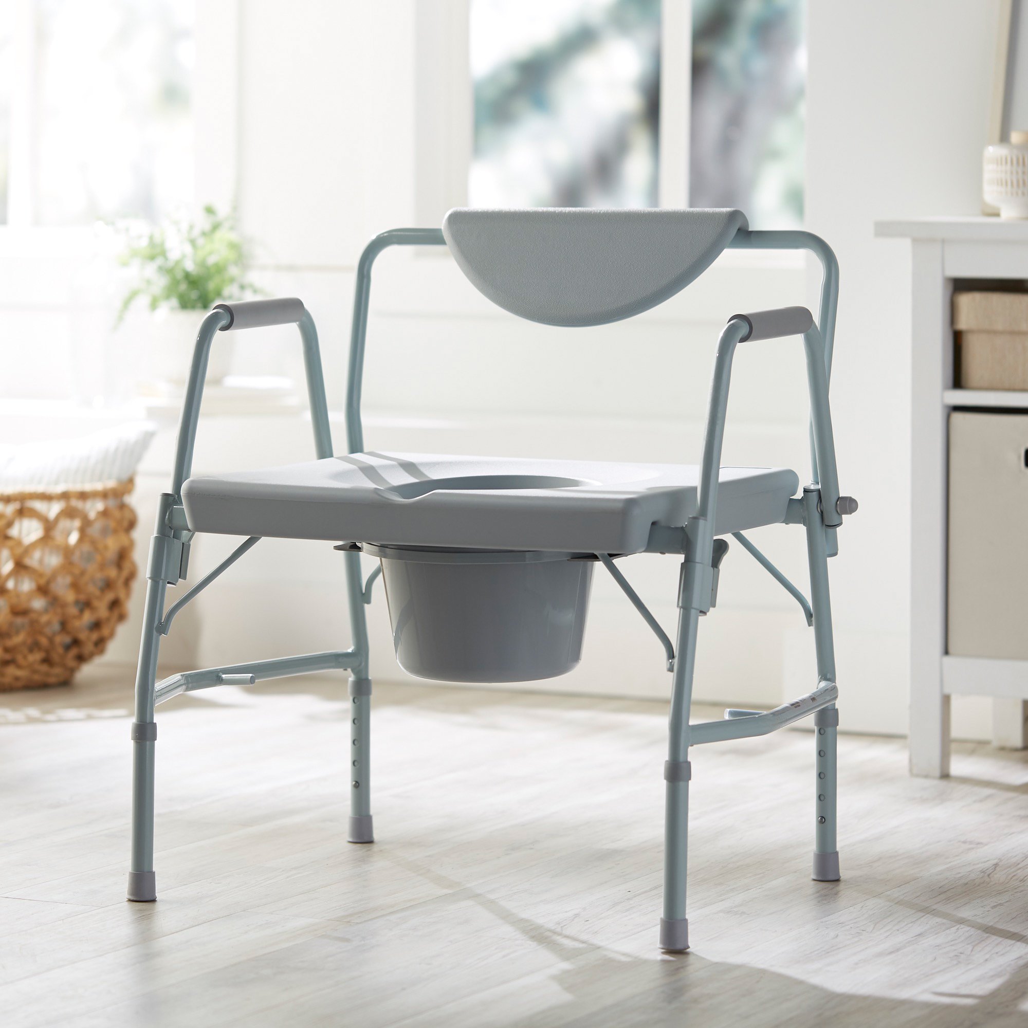 McKesson Bariatric Commode Chair - Image 6