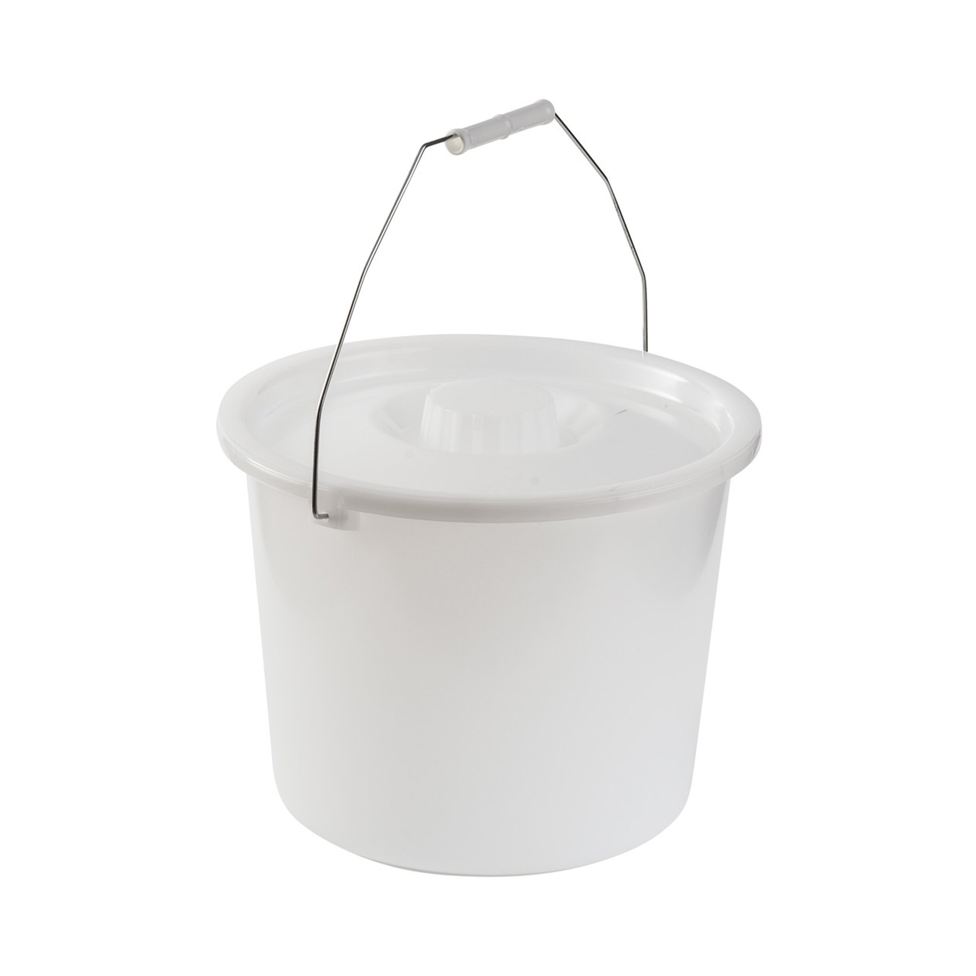 Mabis Healthcare Commode Pail with Lid - Image 3