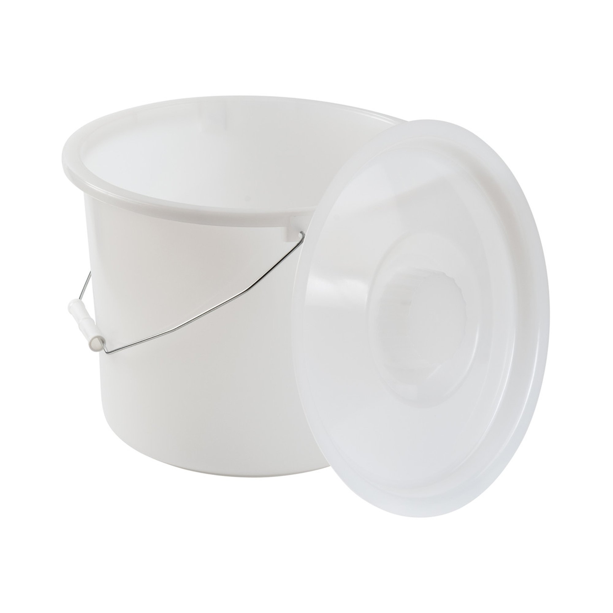 Mabis Healthcare Commode Pail with Lid - Image 4