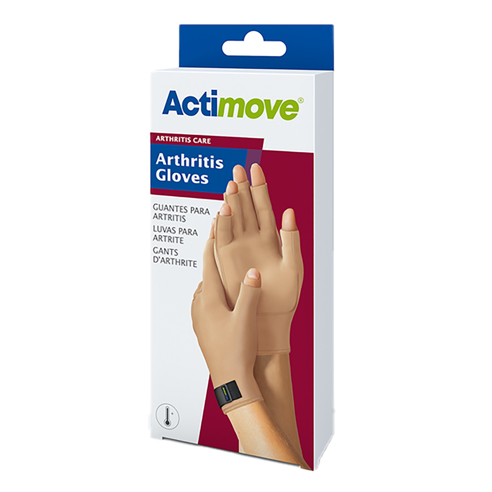 Actimove® Compression Gloves, Beige, Medium - Image 2