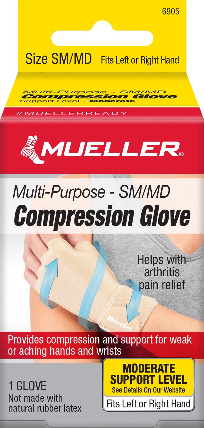 Mueller® Compression & Support Gloves Compression Glove