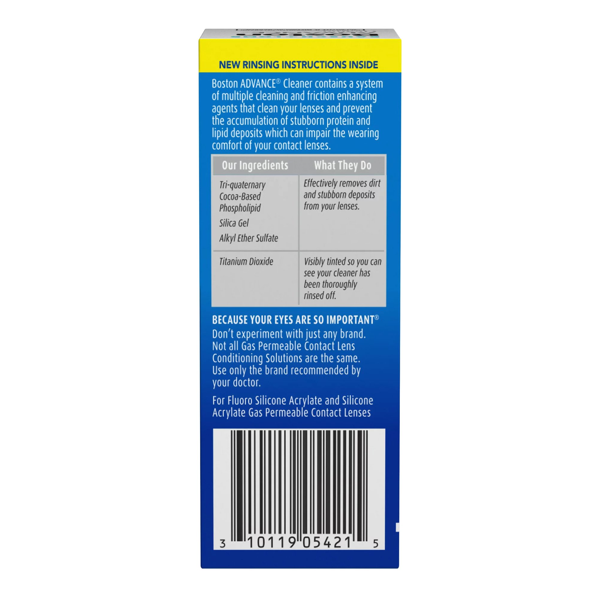 Boston Advance® Contact Lens Solution, 1-ounce Solution - Image 5