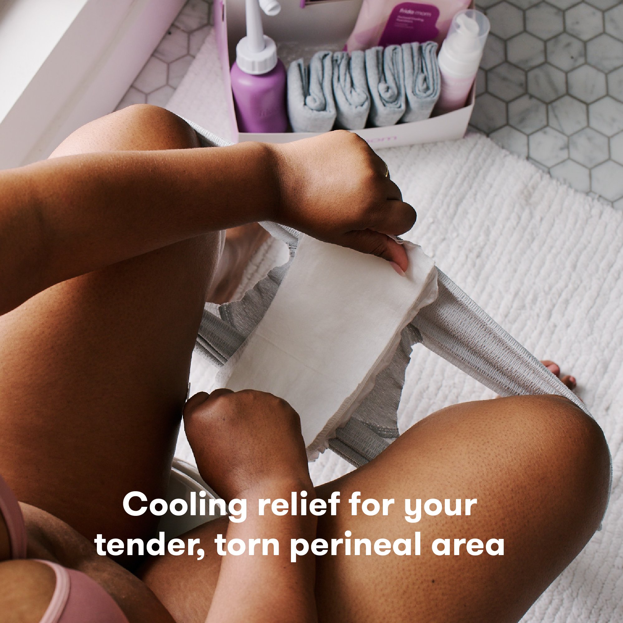 frida mom Cooling Perineal Pad Liners - Image 4