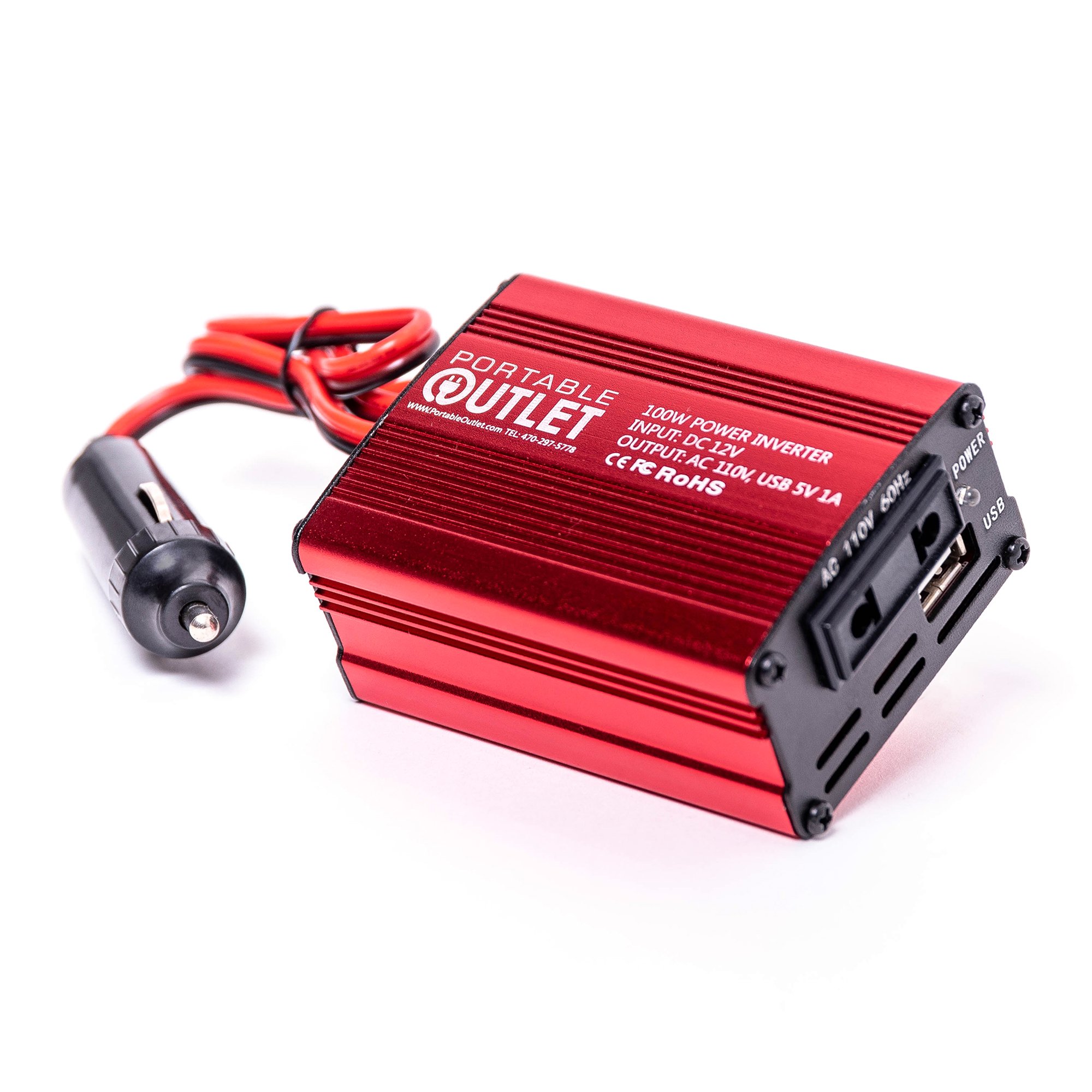 Portable Outlet Car Charger Inverter - Image 2