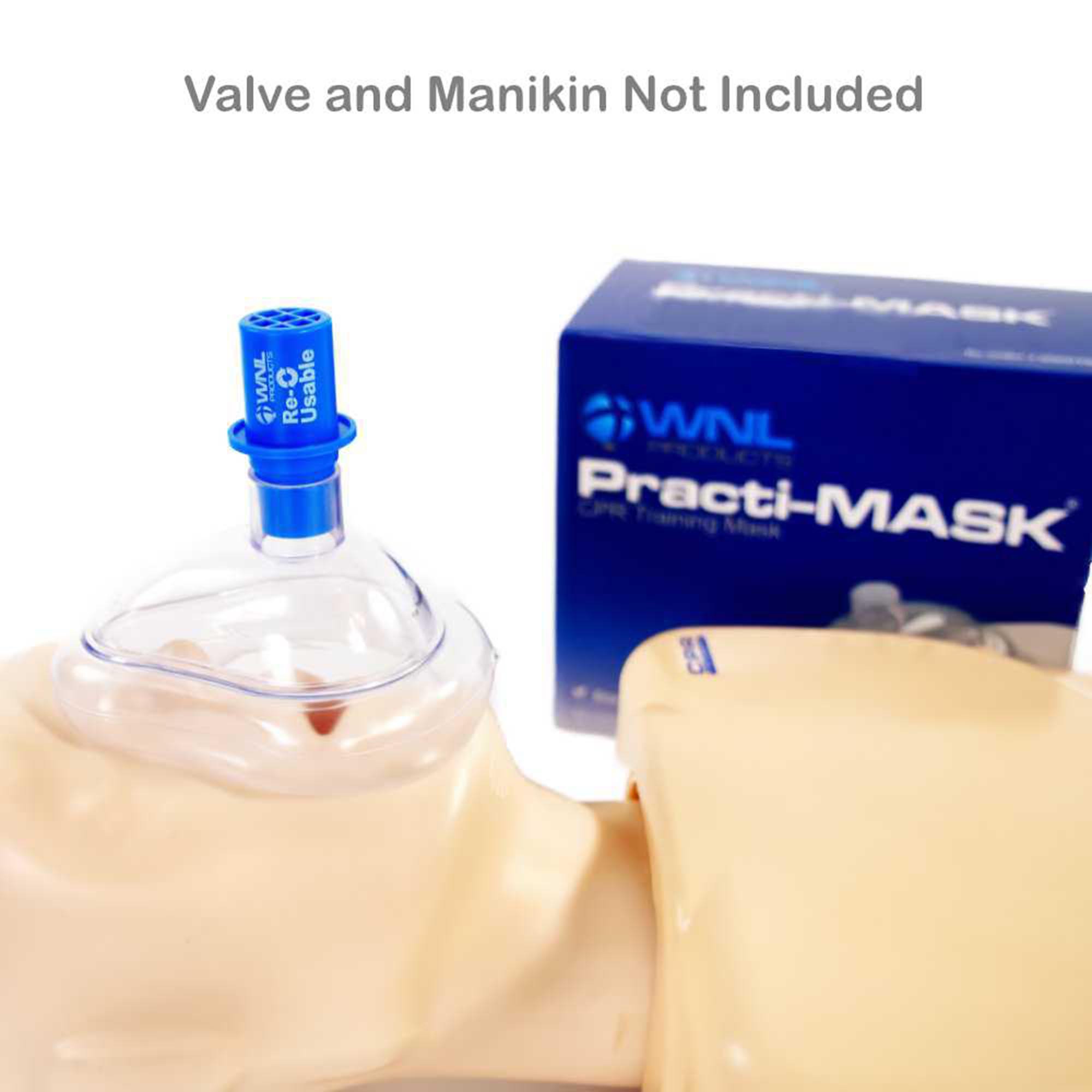 Practi-MASK® CPR Trainer with Training Valve Combo - Image 4