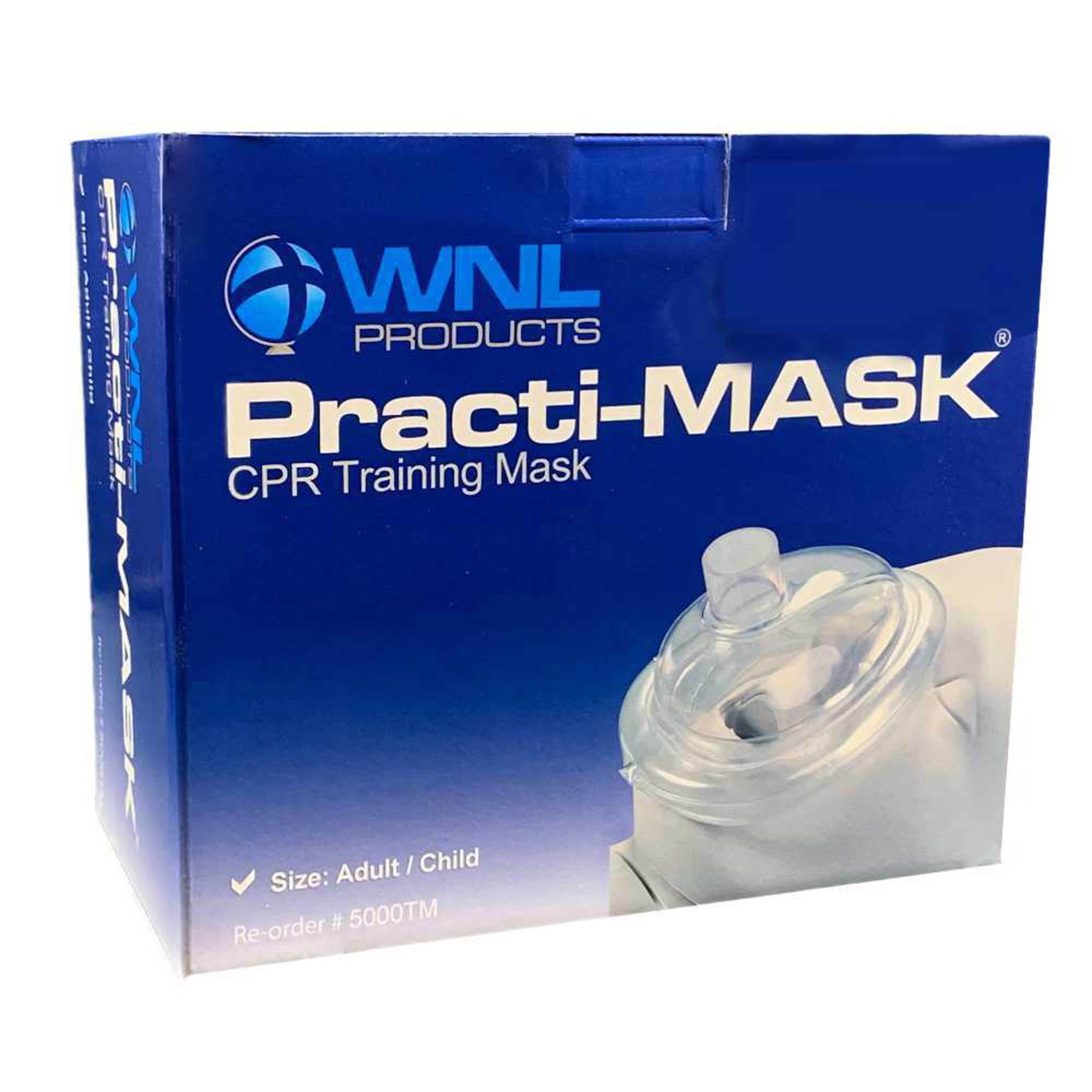 Practi-MASK® CPR Trainer with Training Valve Combo