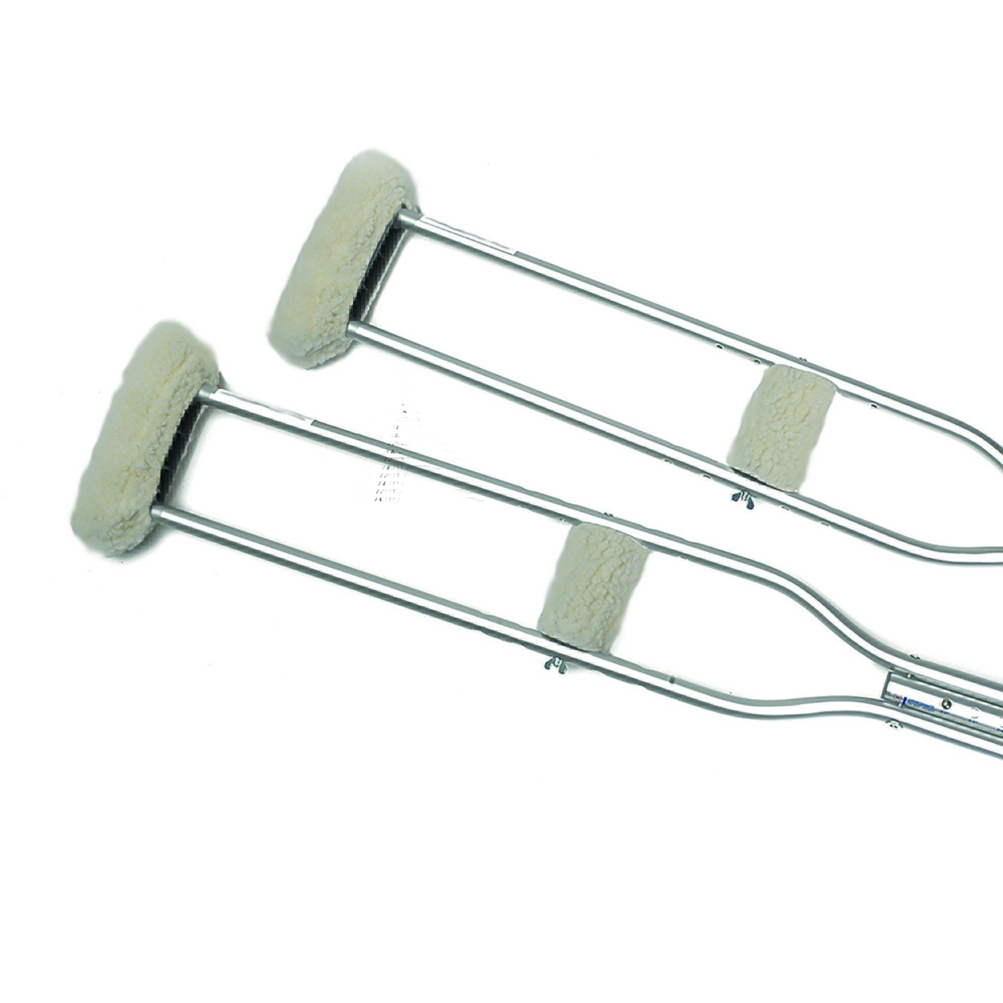 Hermell Crutch Cover And Hand Grips Set