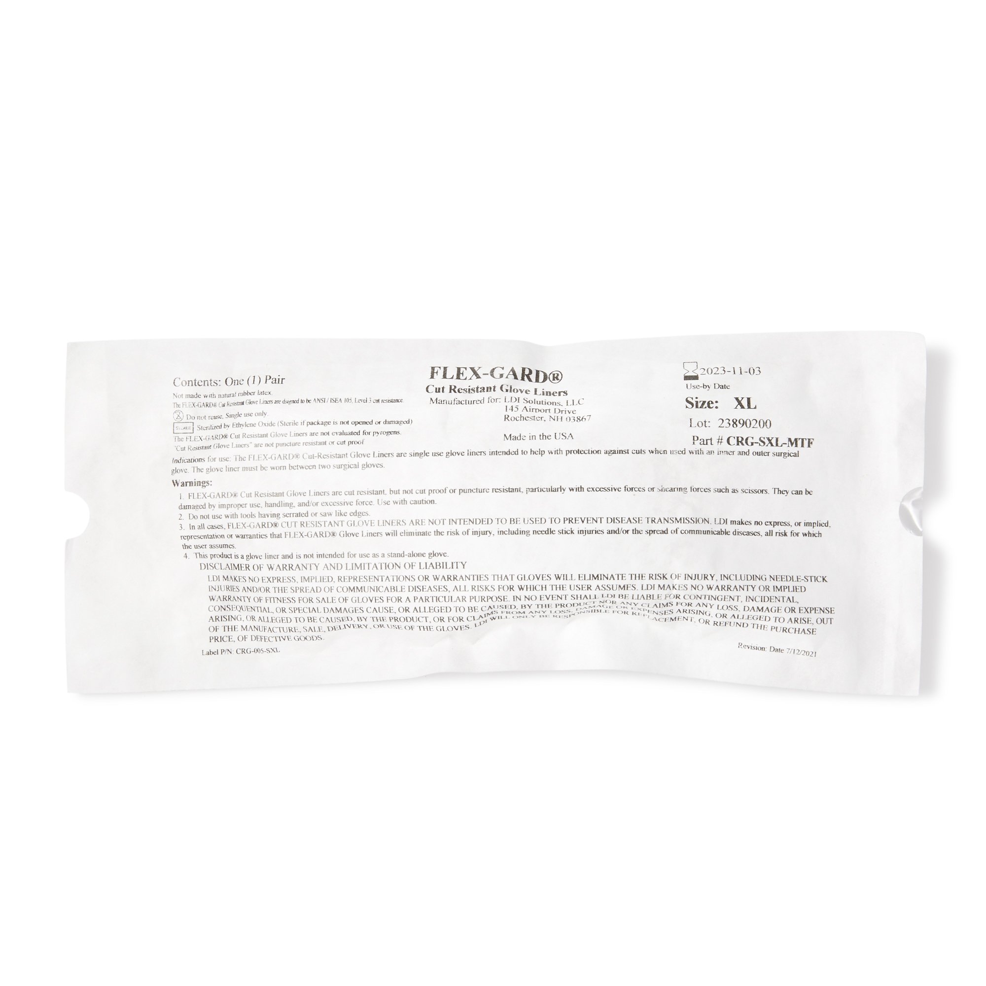 Flex-Gard™ Cut Resistant Glove Liner - Image 2
