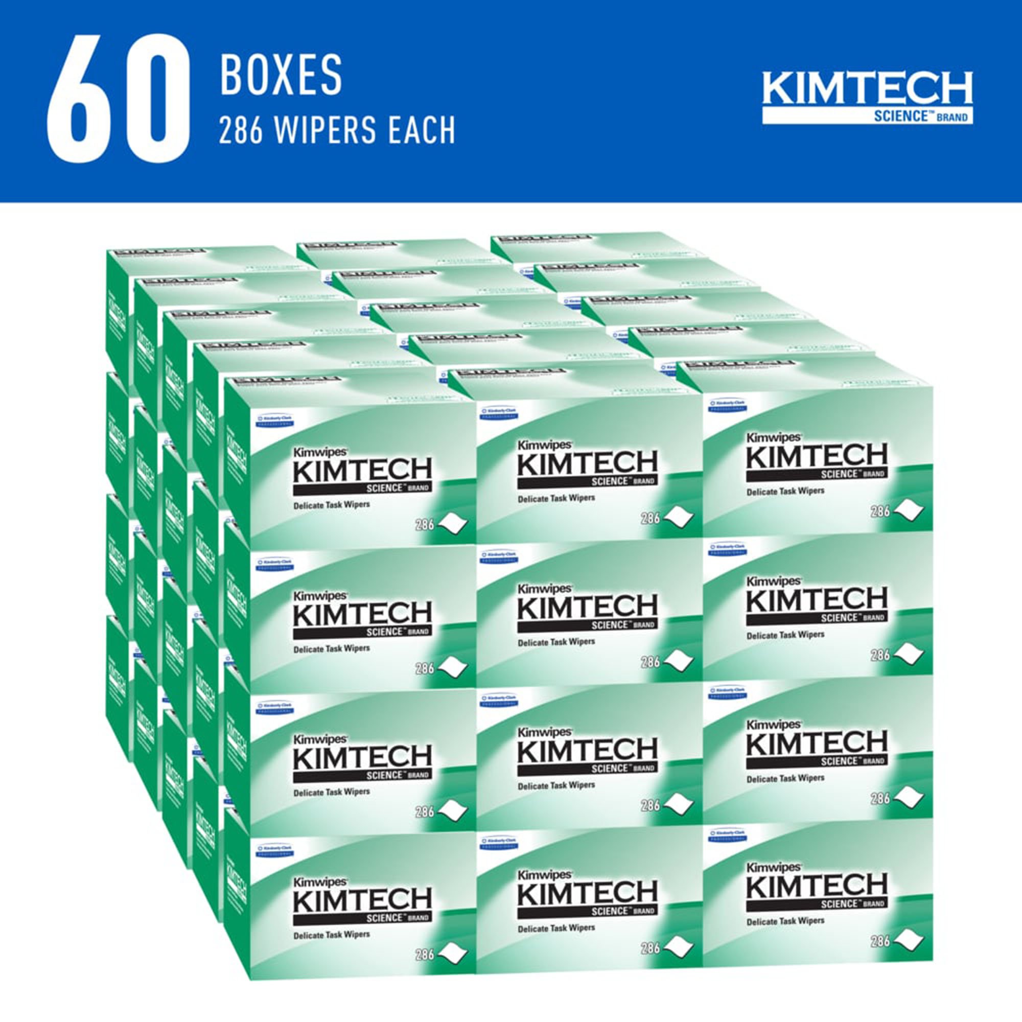 Kimtech Science™ Kimwipes™ Delicate Task Wipes, 1 Ply, 8.2 x 4.39 in - Image 3