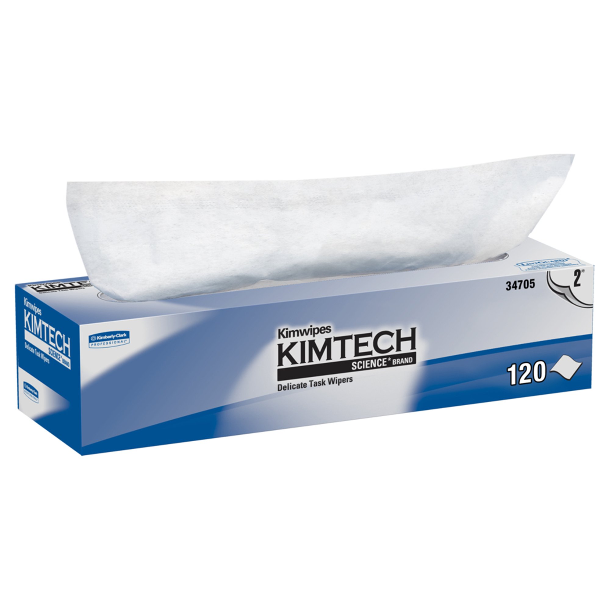 Kimtech Science™ Kimwipes™ Delicate Task Wipes, Two Ply, 11.22 x 12.39 Inch