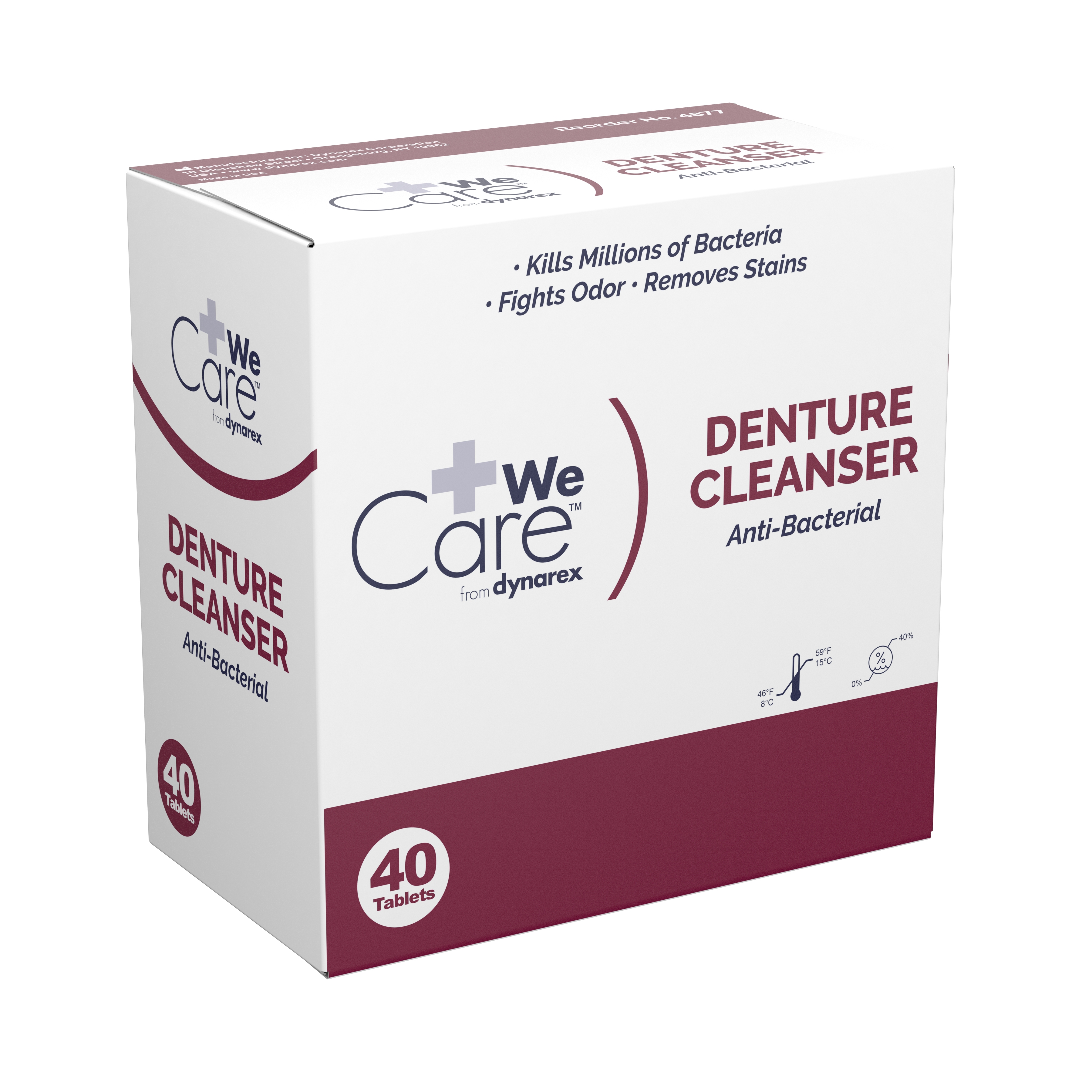 dynarex® Denture Cleanser Tablets - Image 3