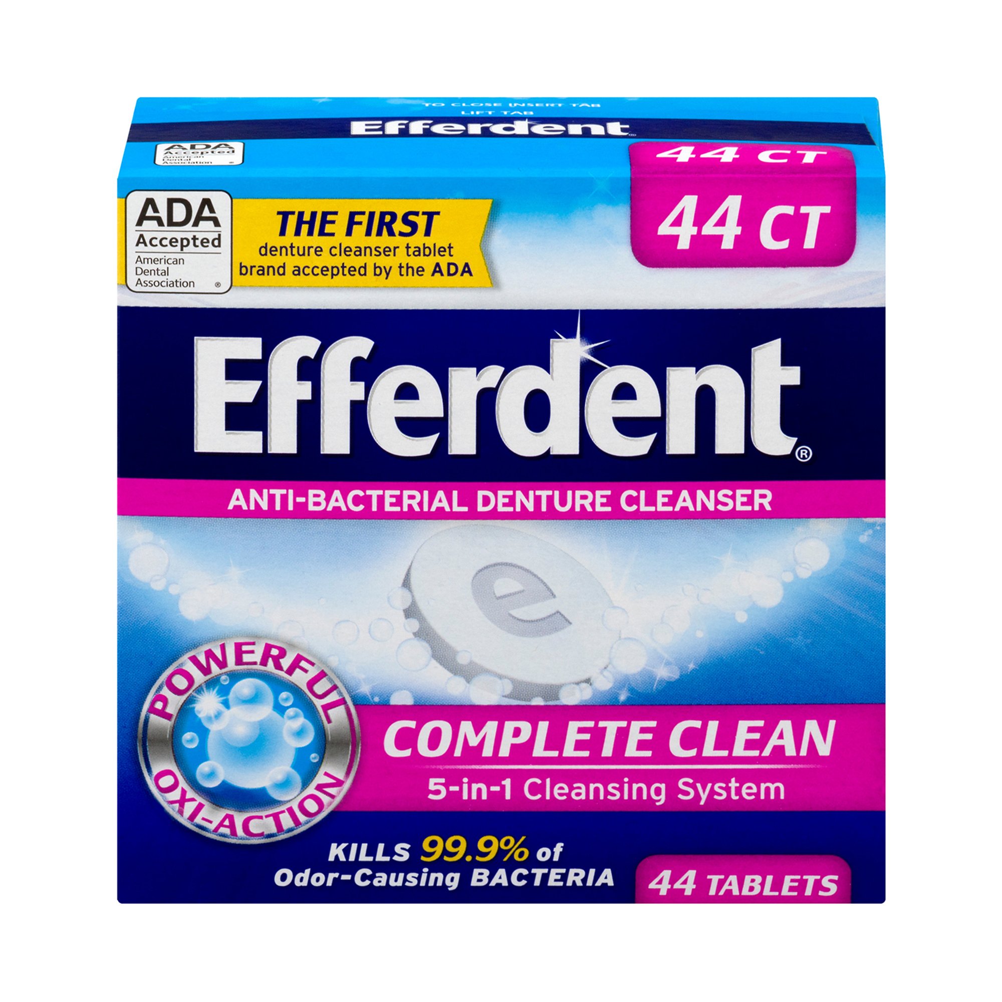 Efferdent® Denture Cleaner, 44 Tablets per Box - Image 3