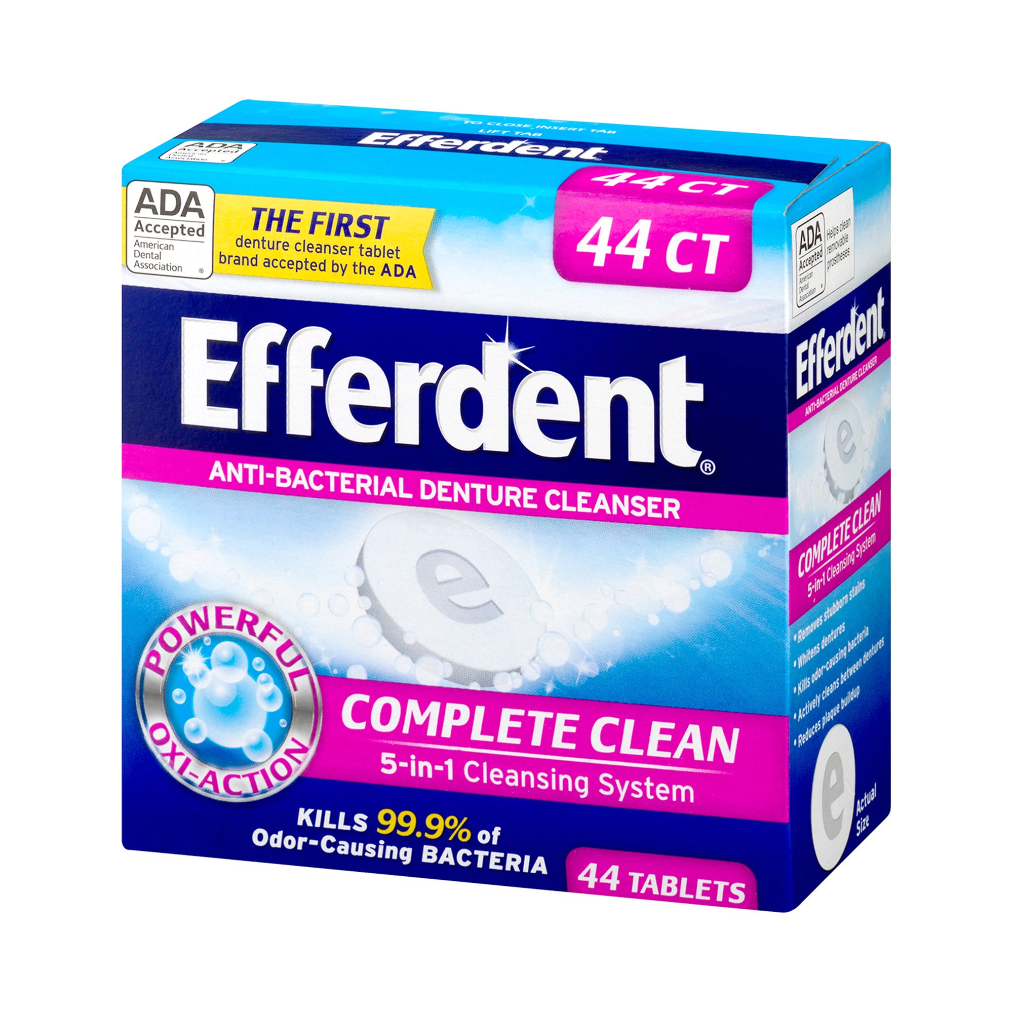 Efferdent® Denture Cleaner, 44 Tablets per Box - Image 4