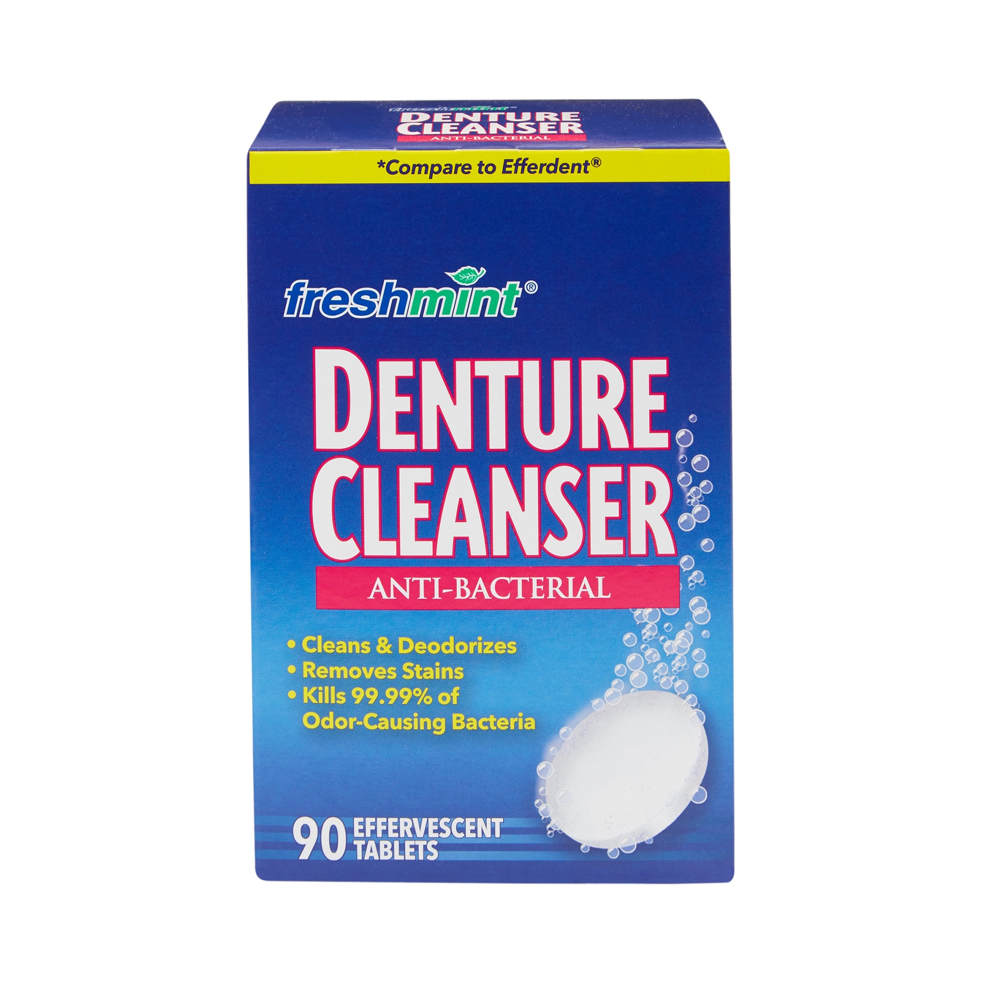 freshmint® Denture Cleanser Anti-Bacterial Tablets - Image 3
