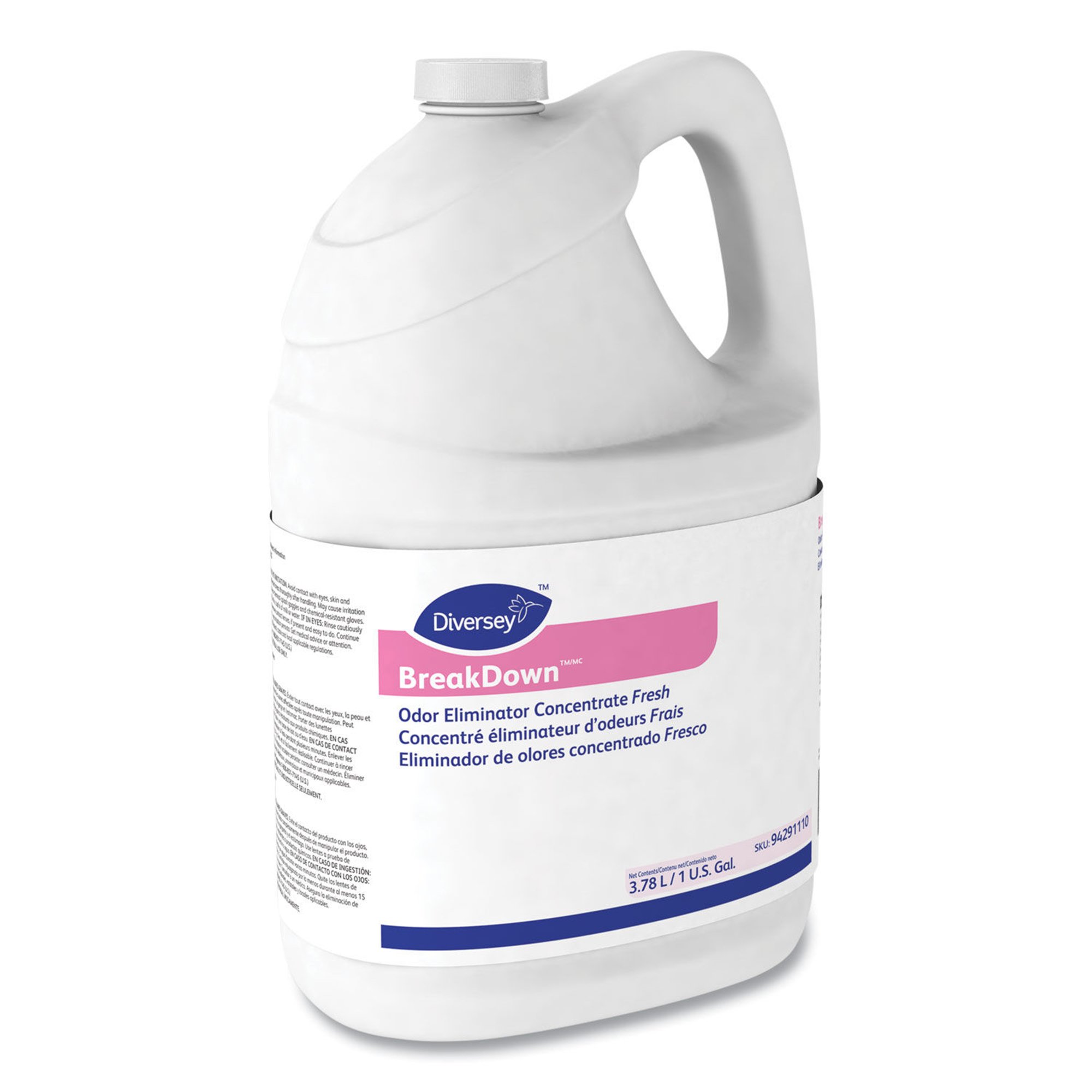 BreakDown™ Odor Eliminator and Cleaner Concentrate, Cherry Almond Scent, 1 gal. - Image 2