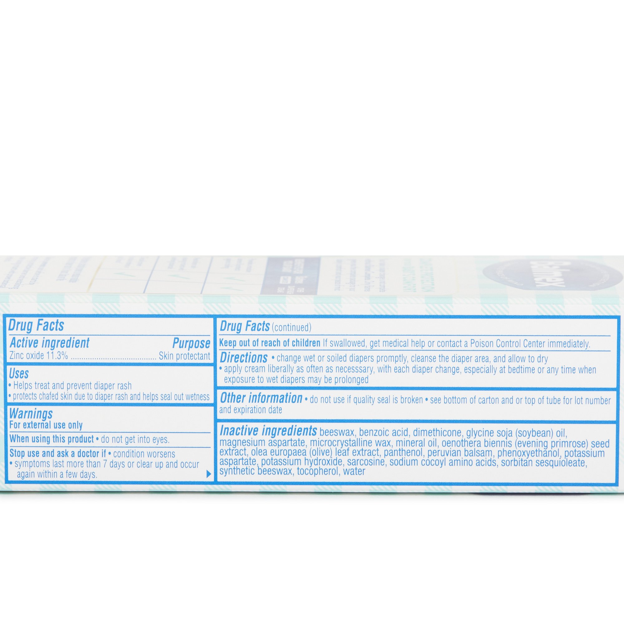 Balmex® Zinc Oxide Complete Diaper Rash Cream, 4-ounce tube - Image 4