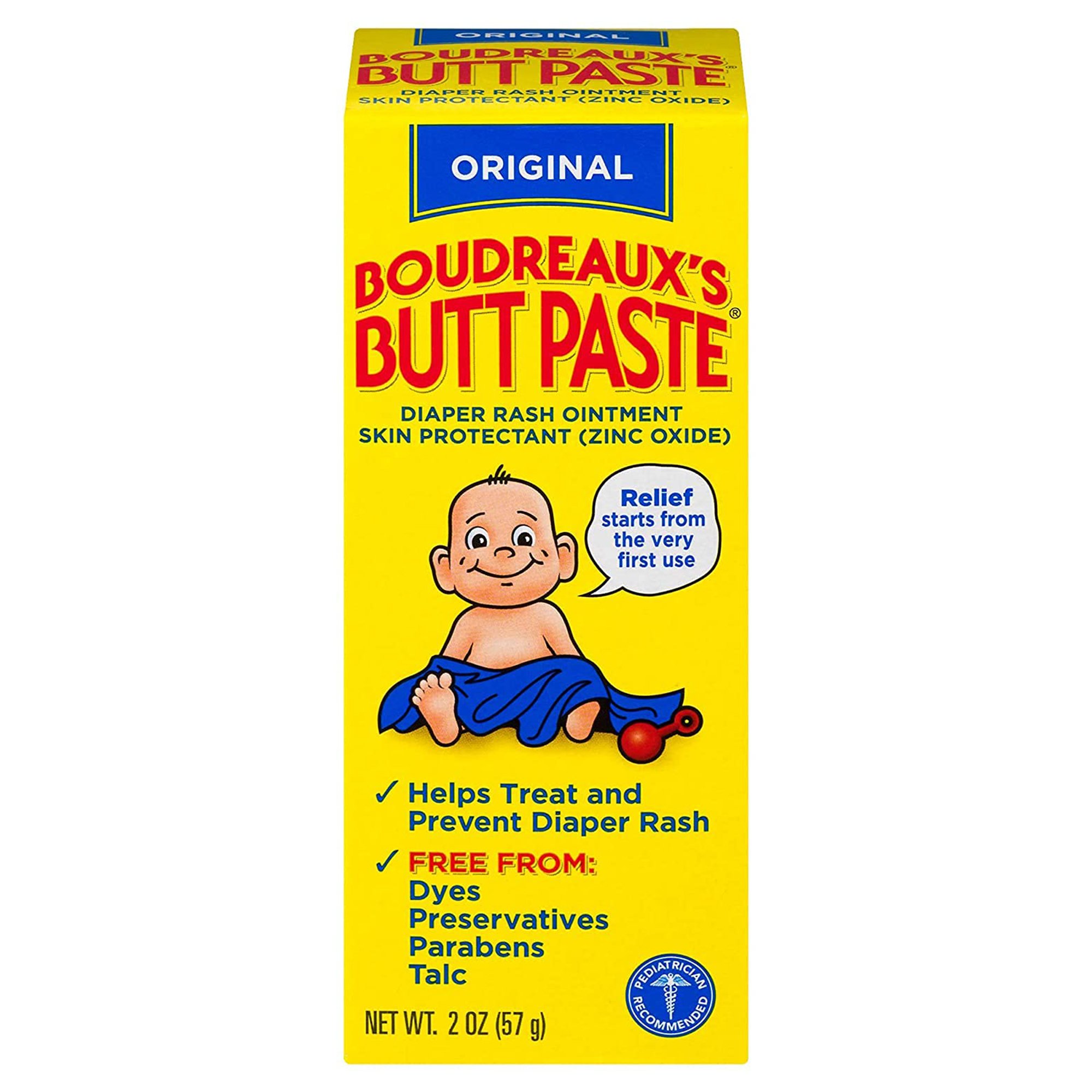 Boudreaux's Original Butt Paste Diaper Rash Treatment, Scented, 2-ounce tube - Image 4