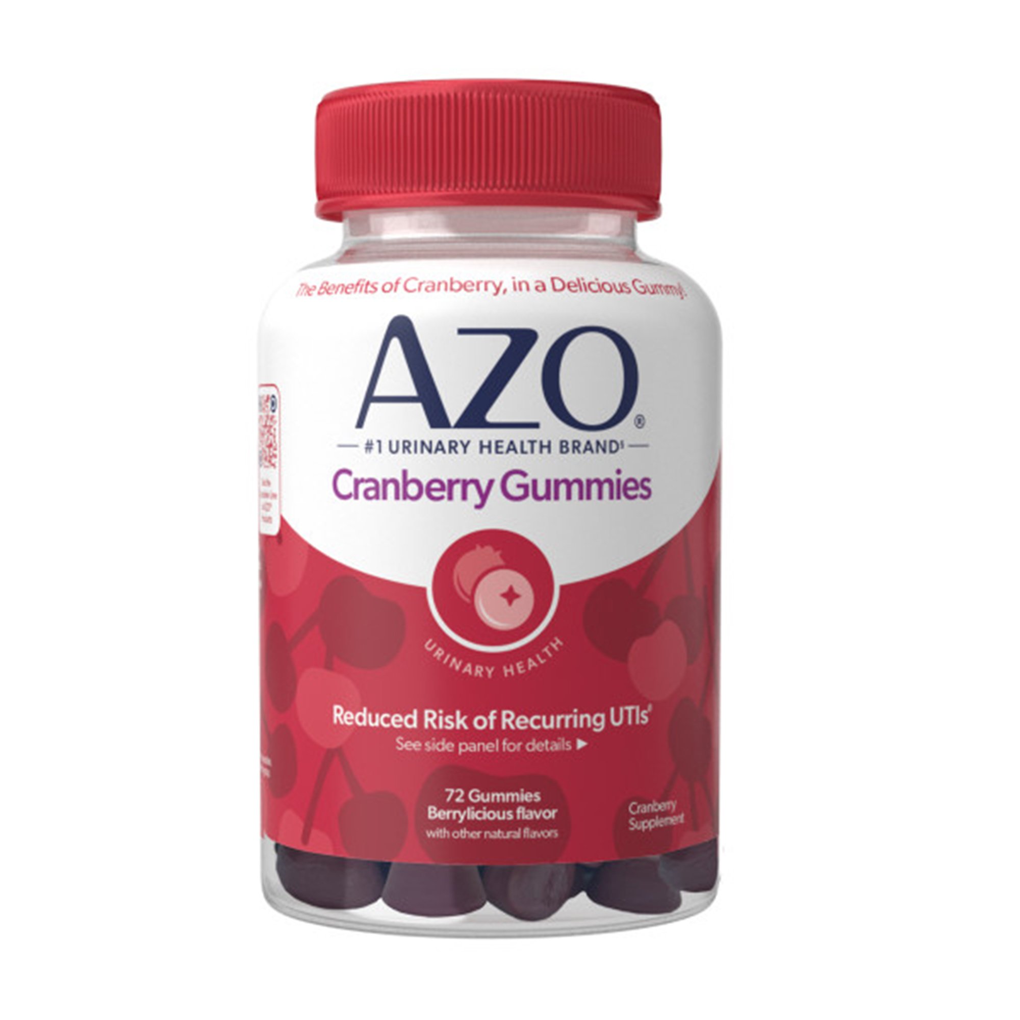 AZO® Cranberry, 24 Convenient Gummies in a Bottle - Image 2