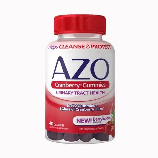 AZO® Cranberry, 40 Convenient Gummies in a Bottle