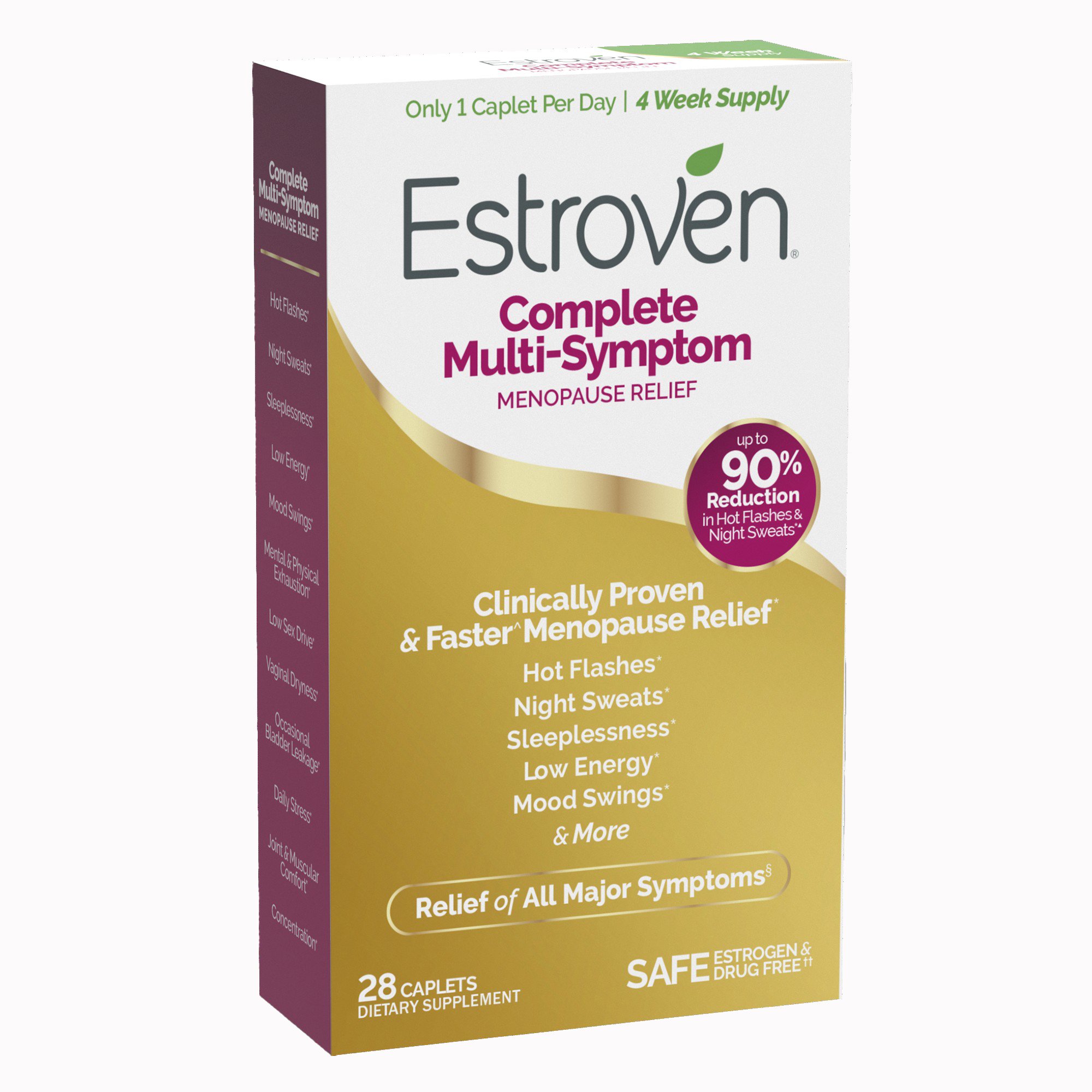 Estroven® Once Daily Complete Multi-Symptom Menopause Relief Caplets - Image 2