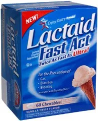Lactaid® Fast Act Chewables Vanilla Twist Flavor