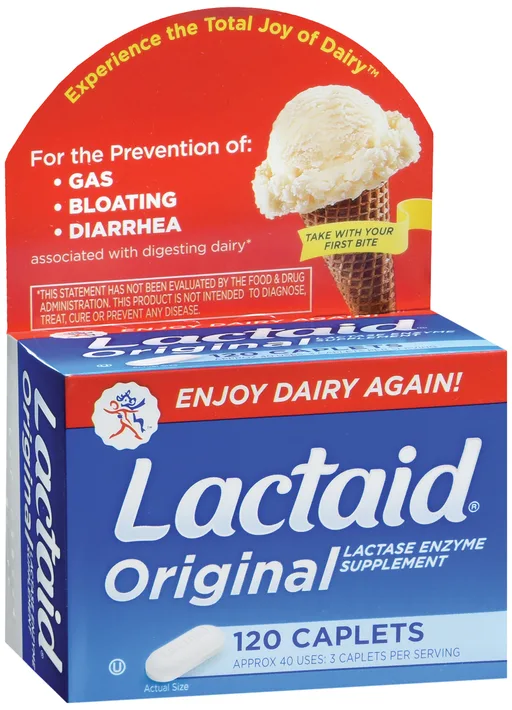 Lactaid® Original Lactase Enzyme Dietary Supplement