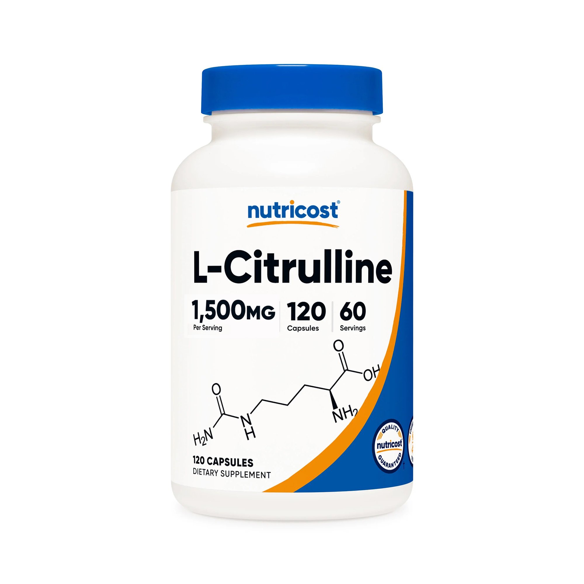 nutricost® 1500-mg L-Citrulline Capsules - Image 2