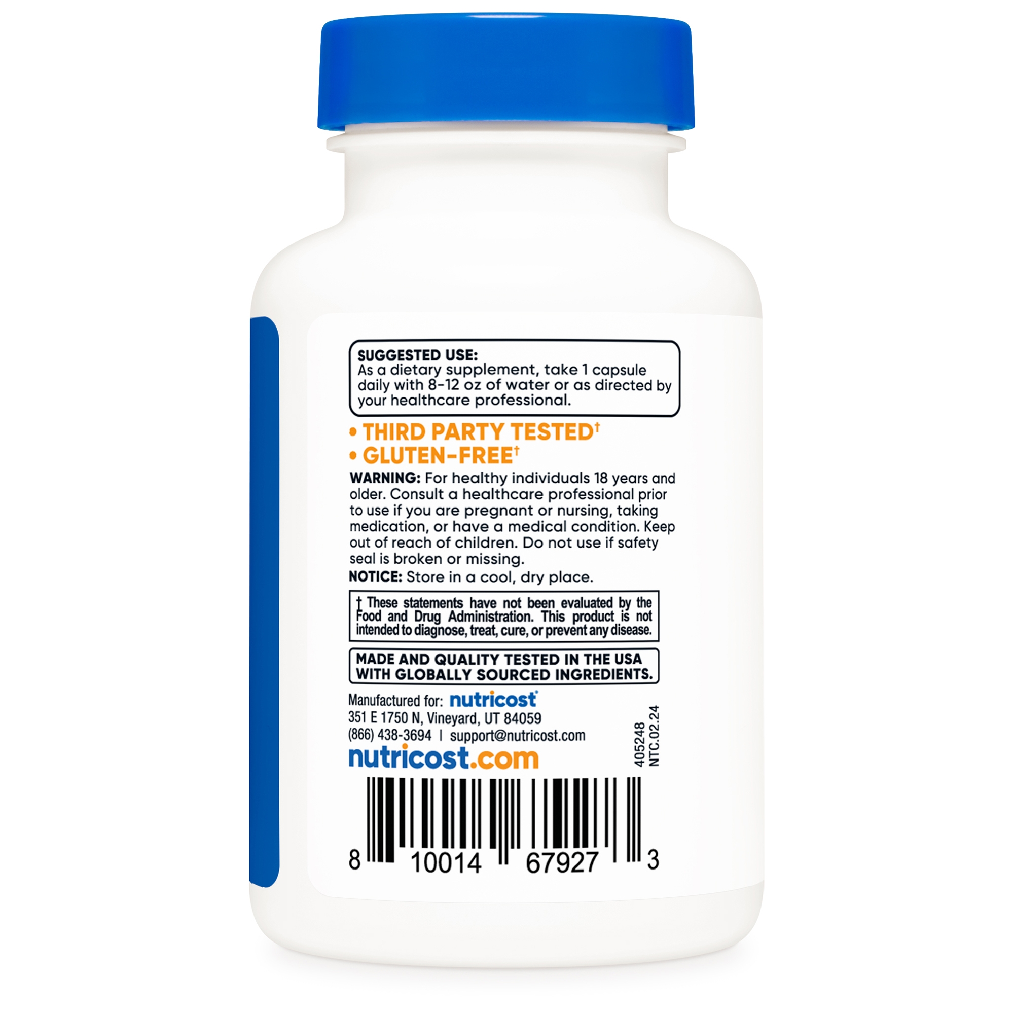 nutricost® KSM-66® Ashwagandha Root Extract and Black Pepper Extract - Image 2