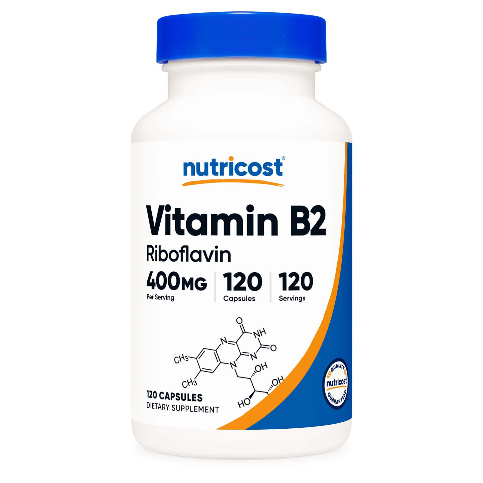 nutricost® Vitamin B2 Riboflavin Dietary Supplement - Image 2