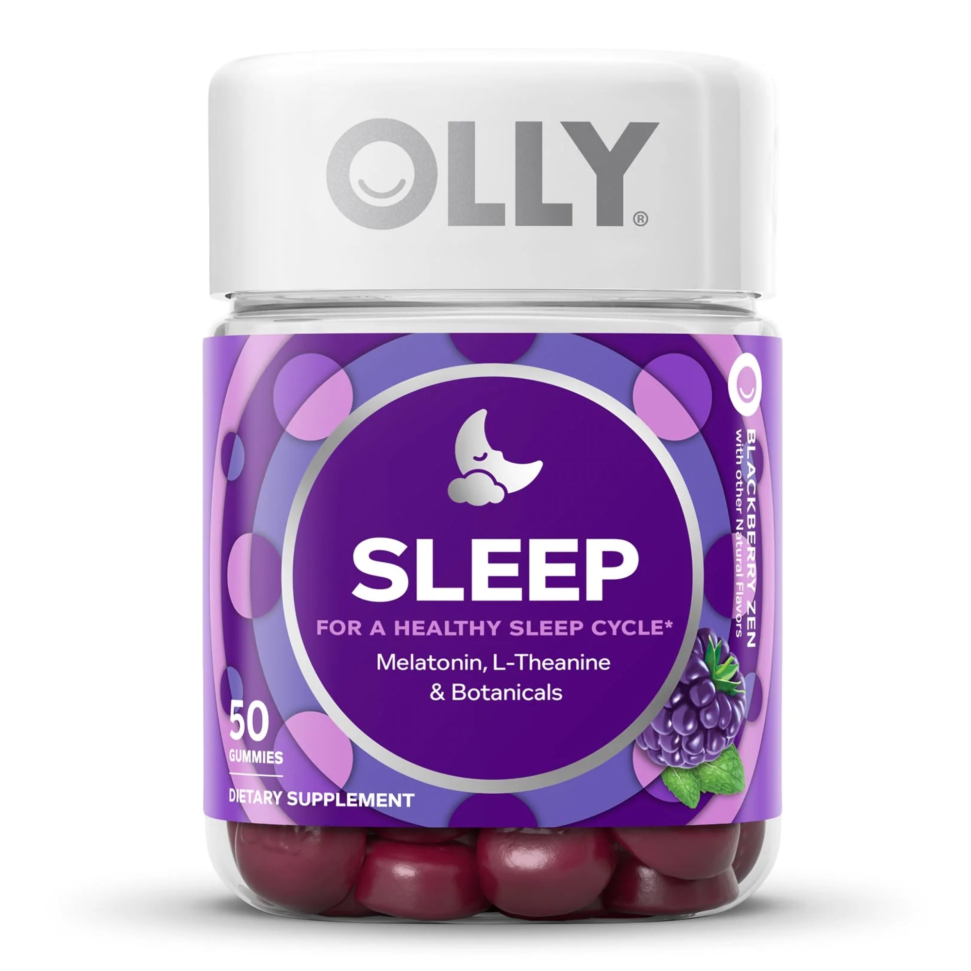 Olly Sleep Gummies, Blackberry Zen - Image 2