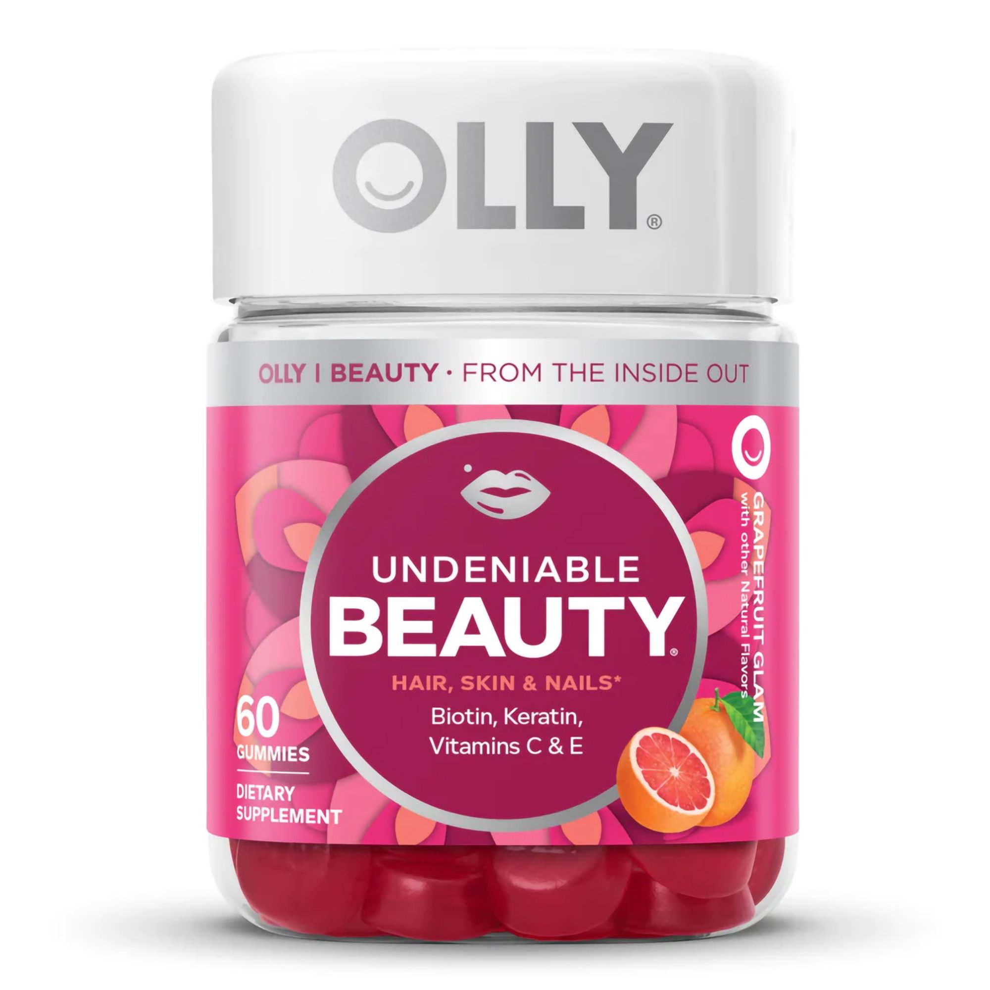 Olly Undeniable Beauty Gummies Grapefruit Glam - Image 2