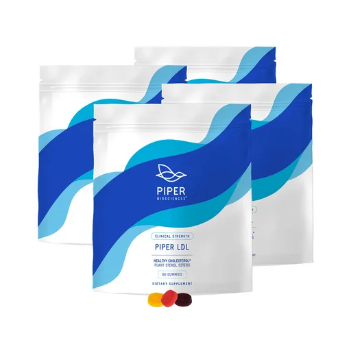 Piper Biosciences Clinical Strength LDL Healthy Cholesterol Gummies