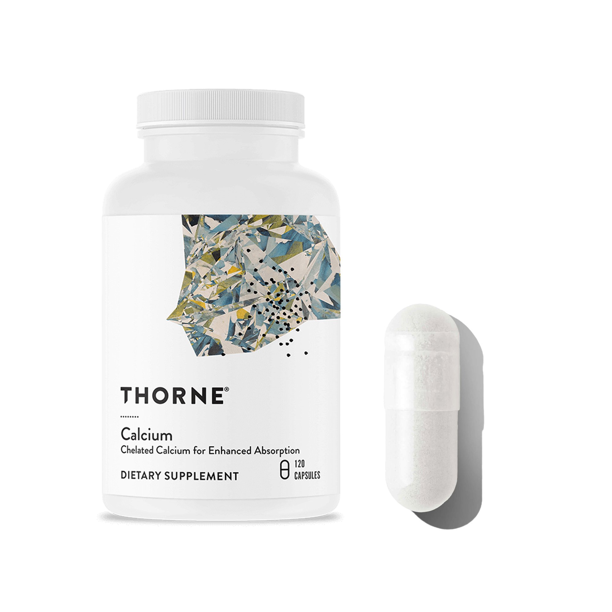 Thorne® Calcium Chelated Calcium for Enhanced Absorption Dietary Supplement - Image 2