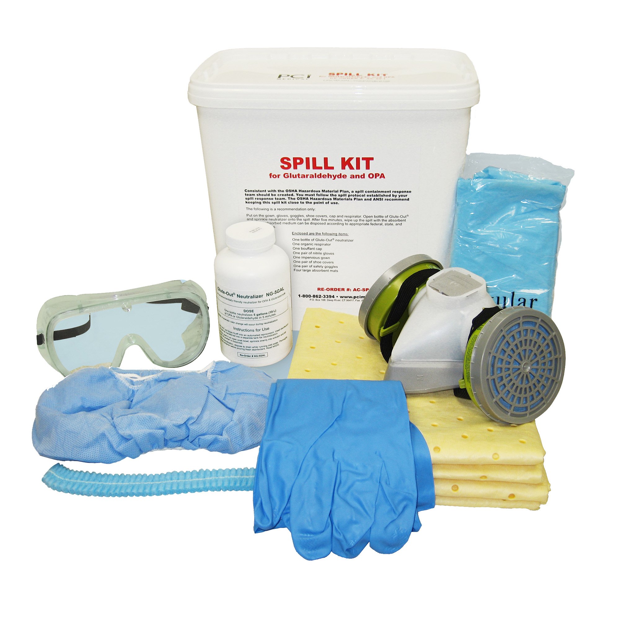 Disinfectant Spill Kit