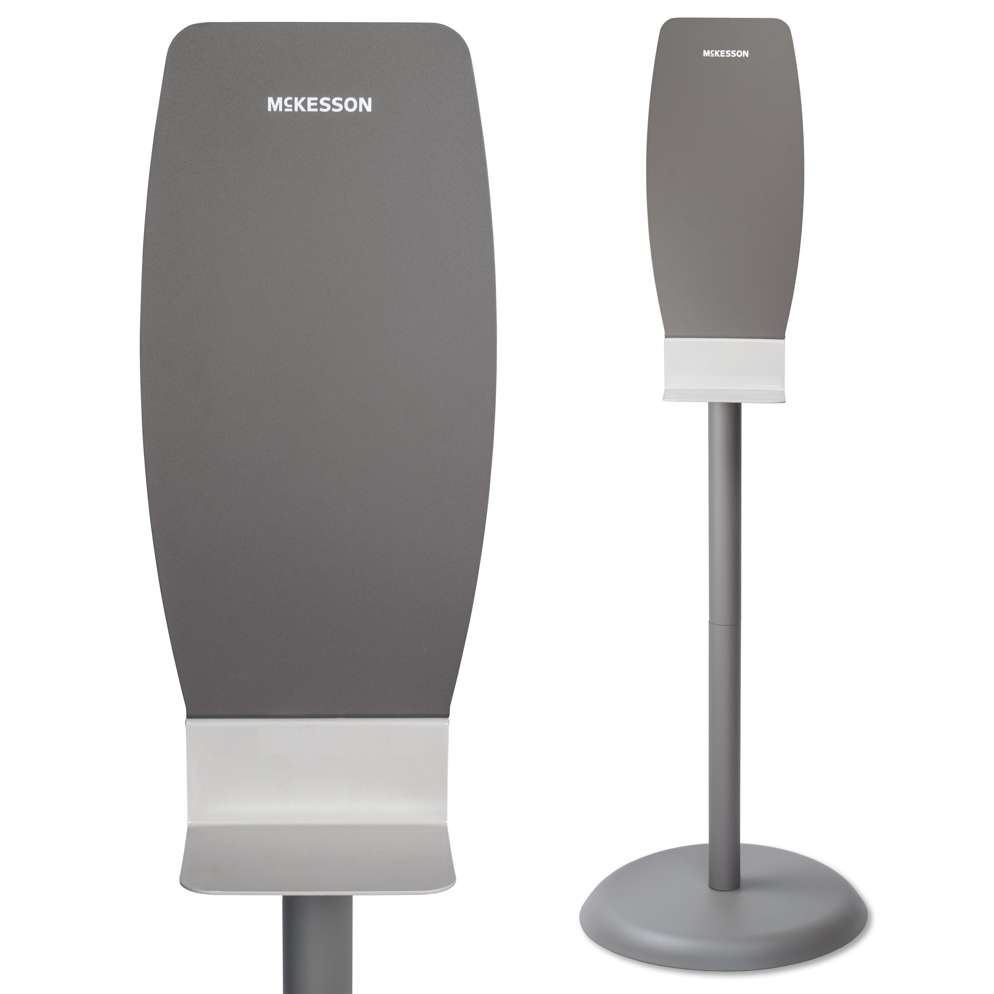 McKesson Hand Sanitizer Dispensing Station with Floor Stand, 4.5 feet in Height