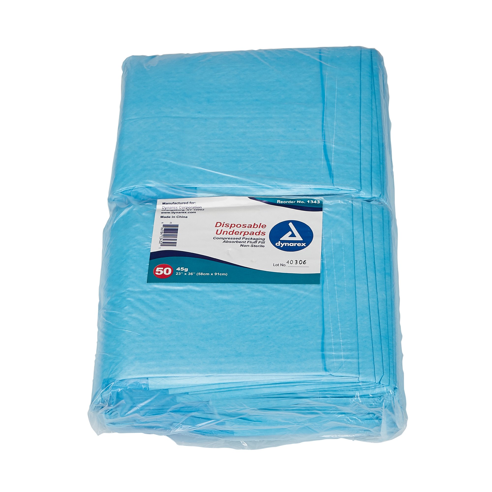 dynarex® Absorbent Fluff Fill Underpad, 23 x 36 Inch - Image 3