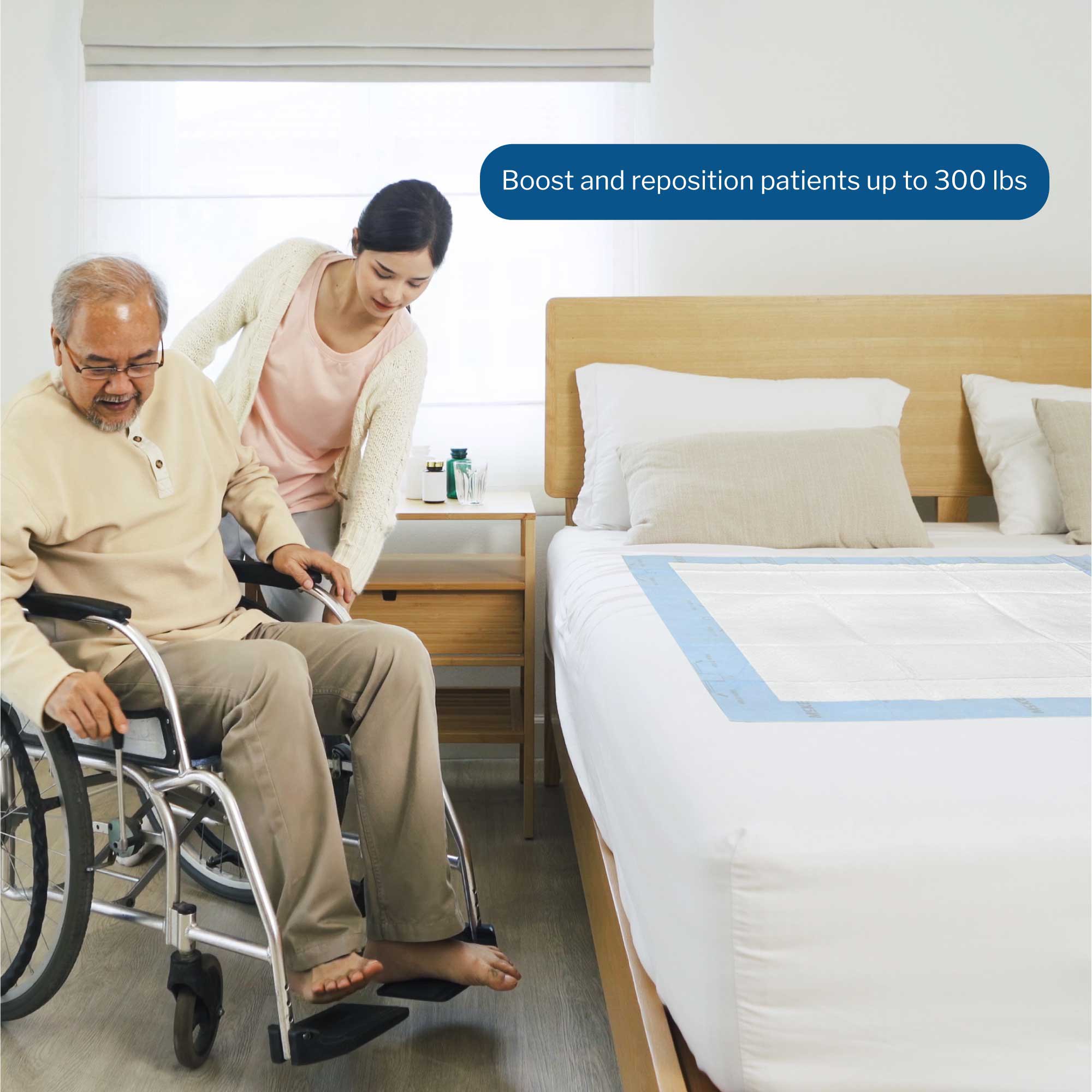 McKesson Heavy-Duty Repositioning Underpads, 30 x 42 Inch - Image 8