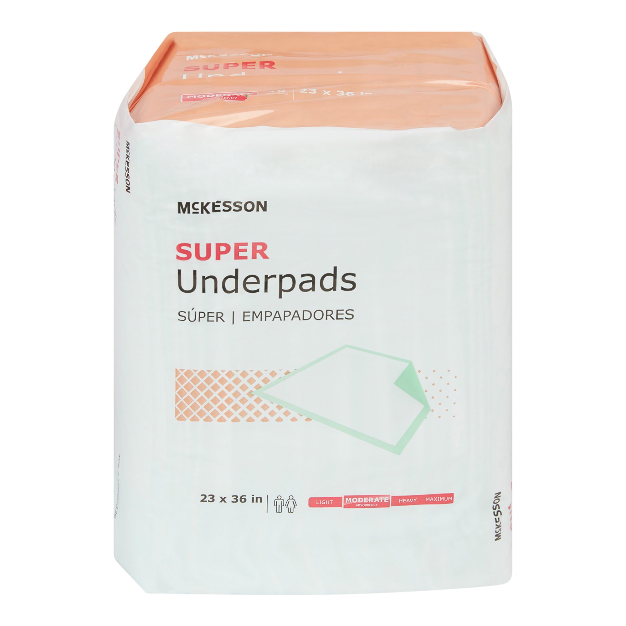 McKesson Super Moderate Absorbency Underpad, 23 x 36 Inch - 120 ct. - Image 4