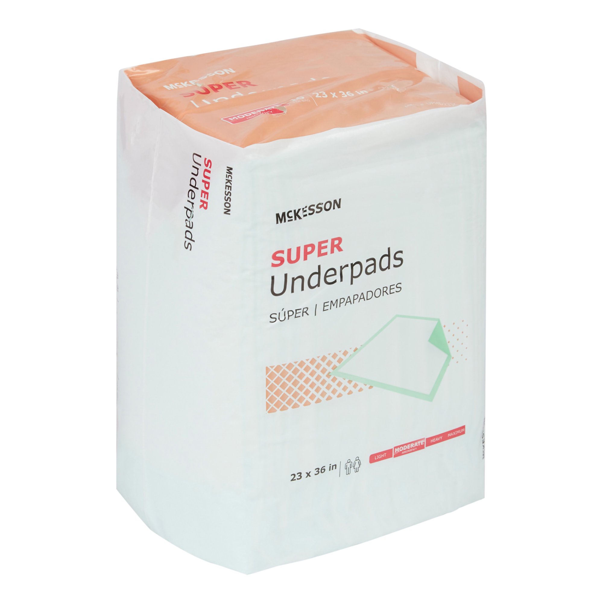 McKesson Super Moderate Absorbency Underpad, 23 x 36 Inch - 120 ct. - Image 5