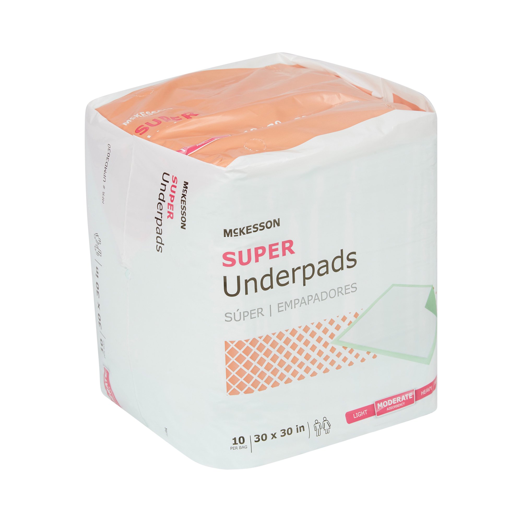 McKesson Super Moderate Absorbency Underpad, 30 x 30 Inch - Image 5