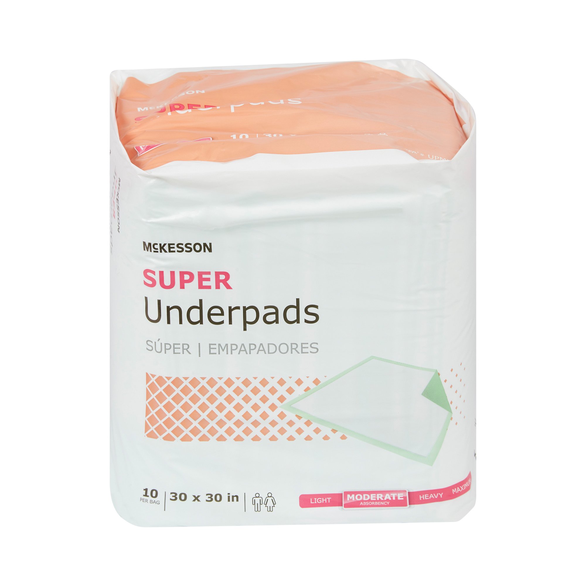 McKesson Super Moderate Absorbency Underpad, 30 x 30 Inch - Image 4