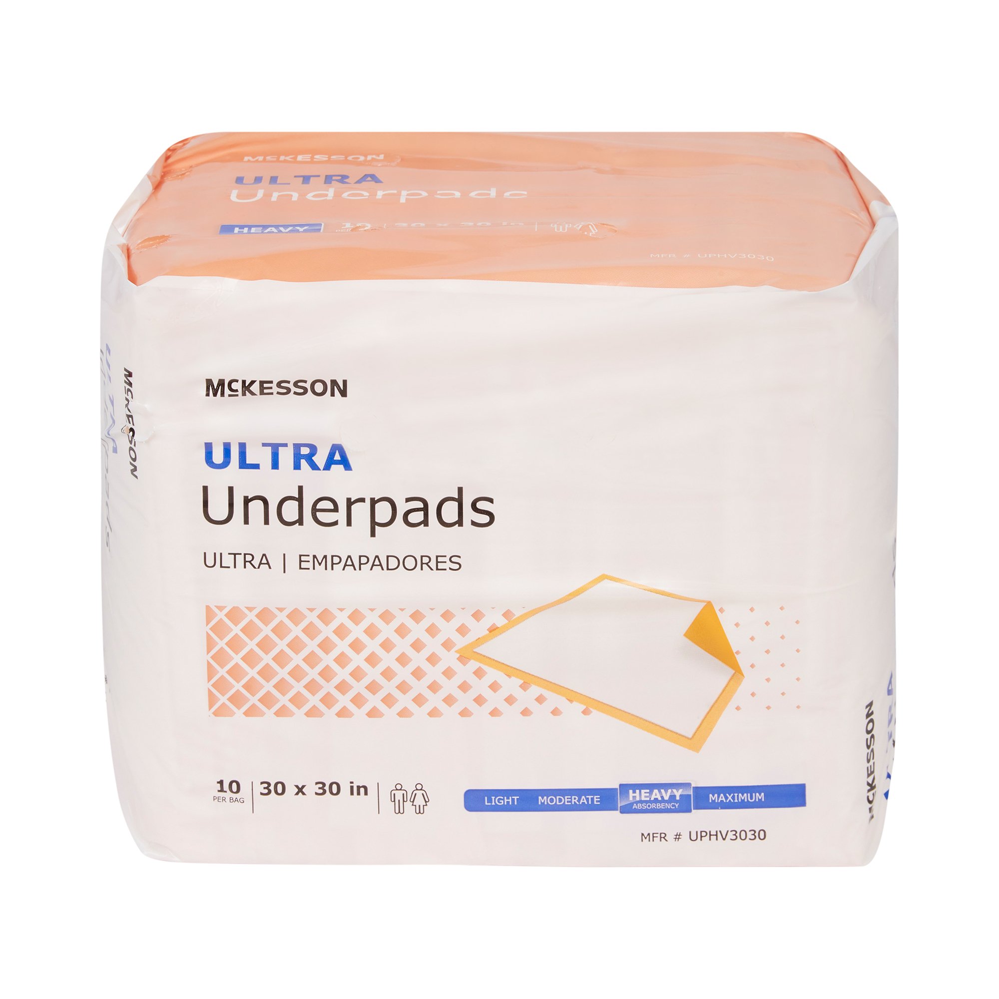 McKesson Ultra Heavy Absorbency Underpad, 30 x 30 Inch - Image 4