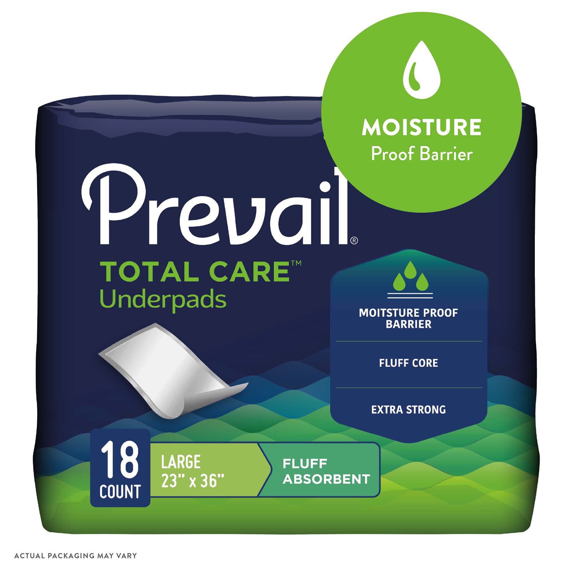 Prevail® Fluff Underpad, 23 x 36 Inch - Image 4