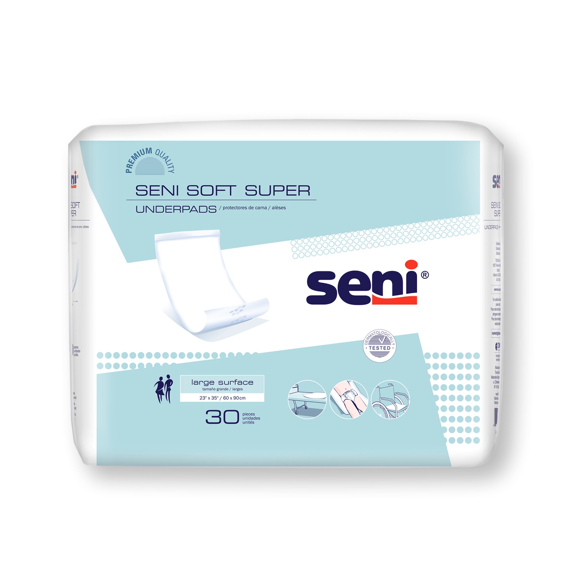 Seni® Soft Super Underpad, Level 2 Absorbency