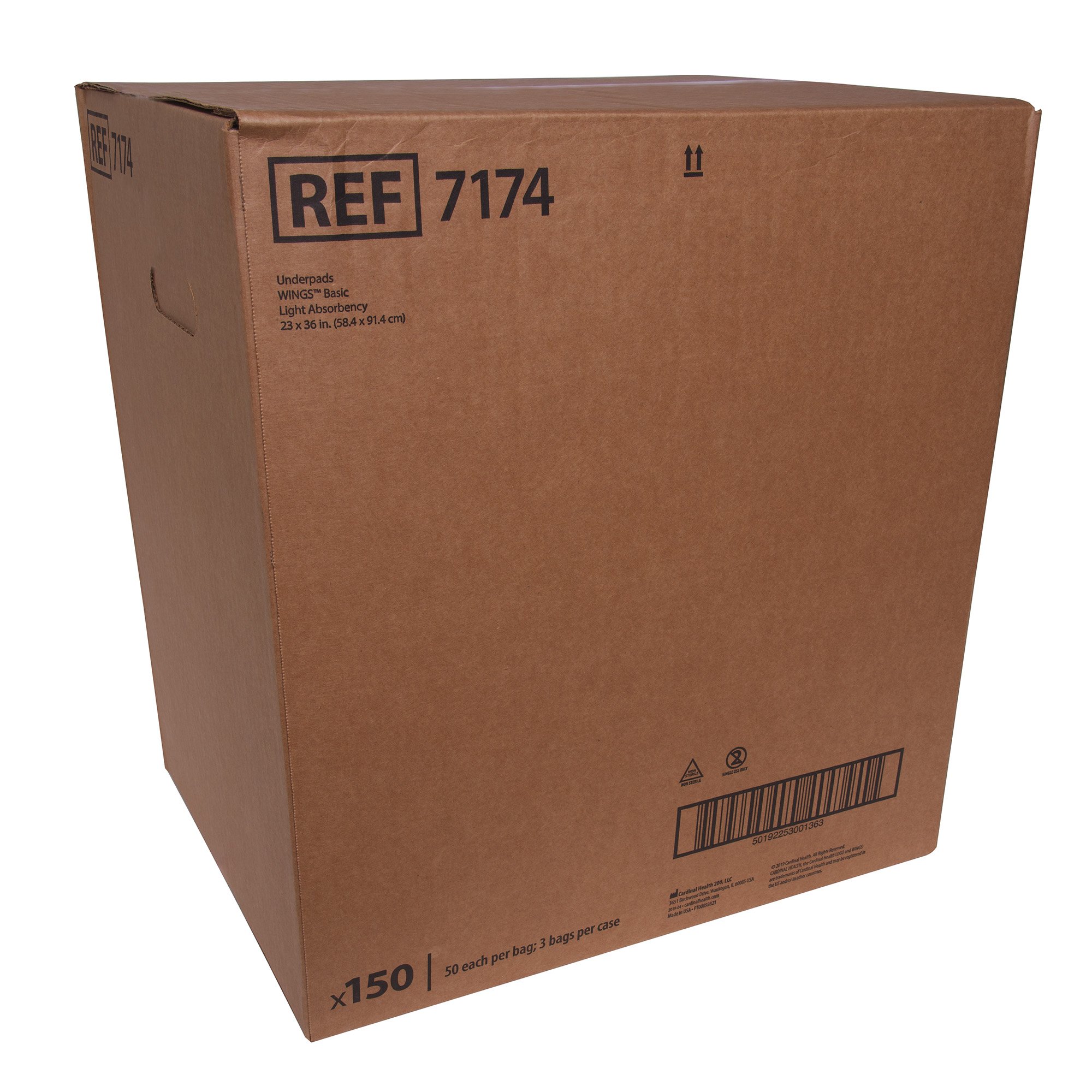 Simplicity Basic Underpad, Disposable, Light Absorbency, 23 X 36 Inch - Image 4