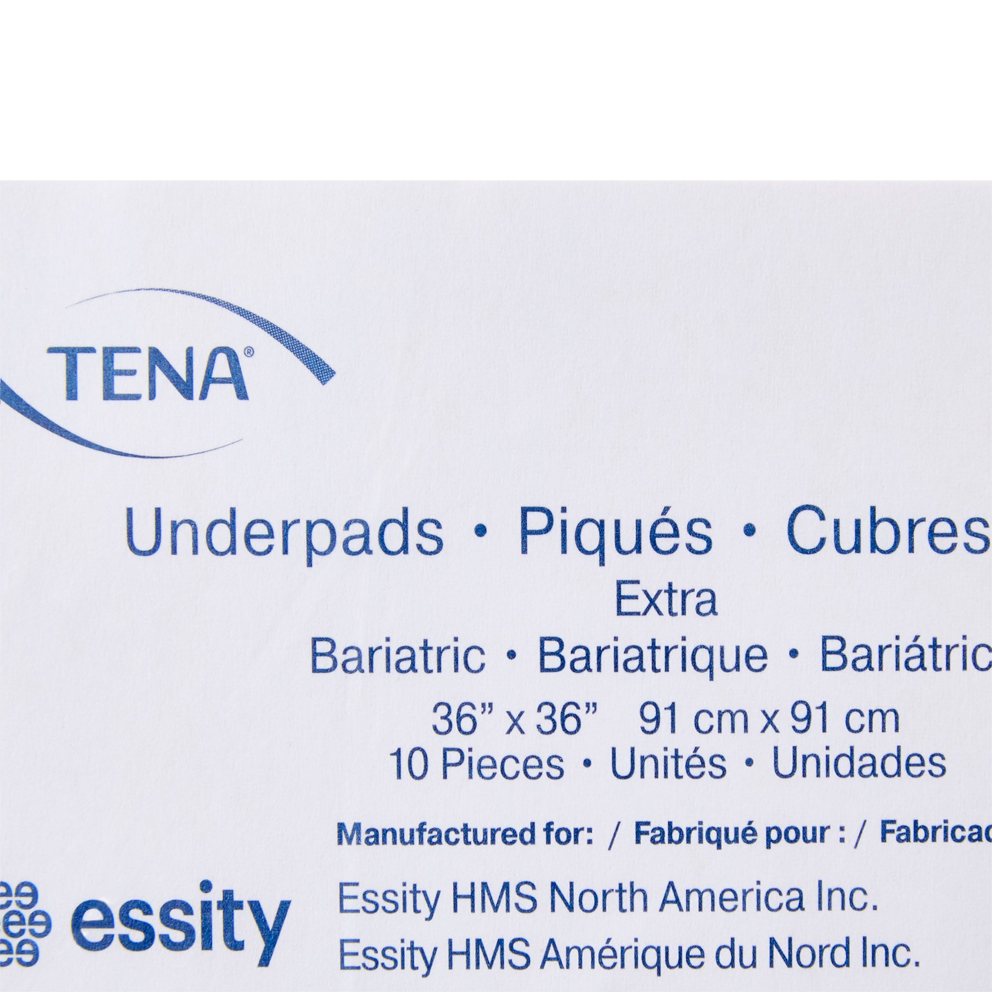 TENA Underpad Extra, 36" x 36", Disposable, Light Absorbency - Image 4