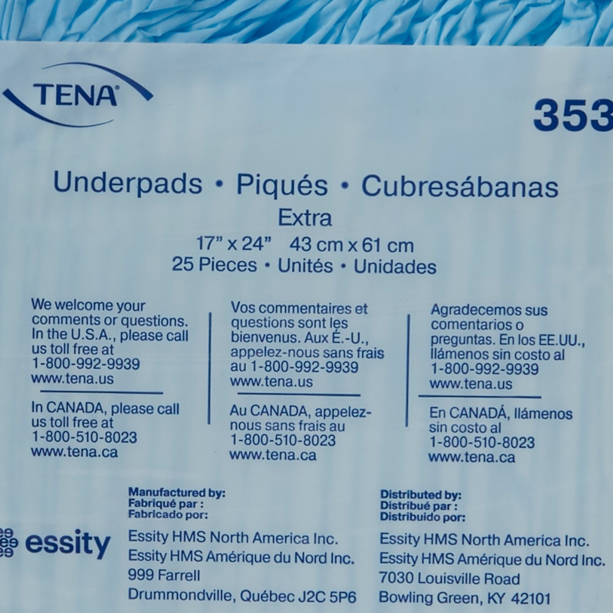 Tena® Extra Absorbent Underpad, 17 x 24 Inch - Image 5